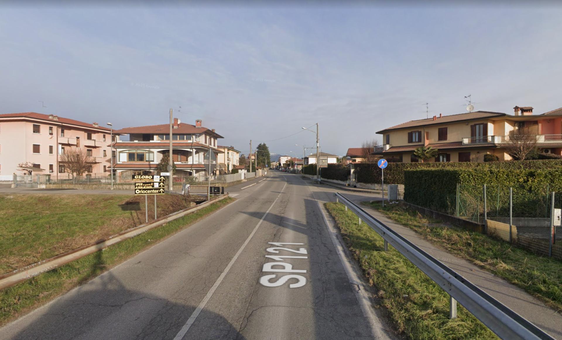 Impianto a S.P. 121 Km. 0+550/dx  Verdello