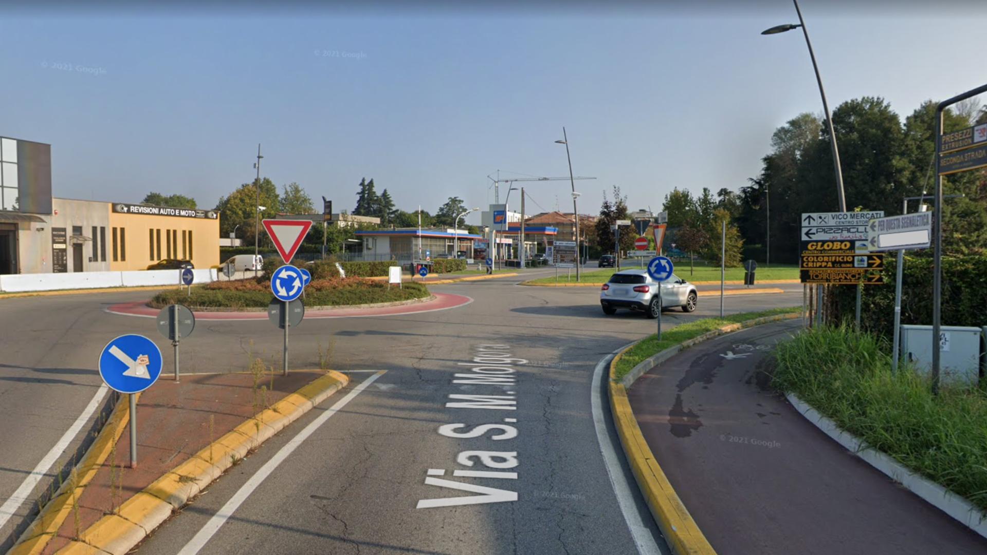 Impianto FRECCE / PREINSEGNE a Vimercate, in zona Seconda Strada