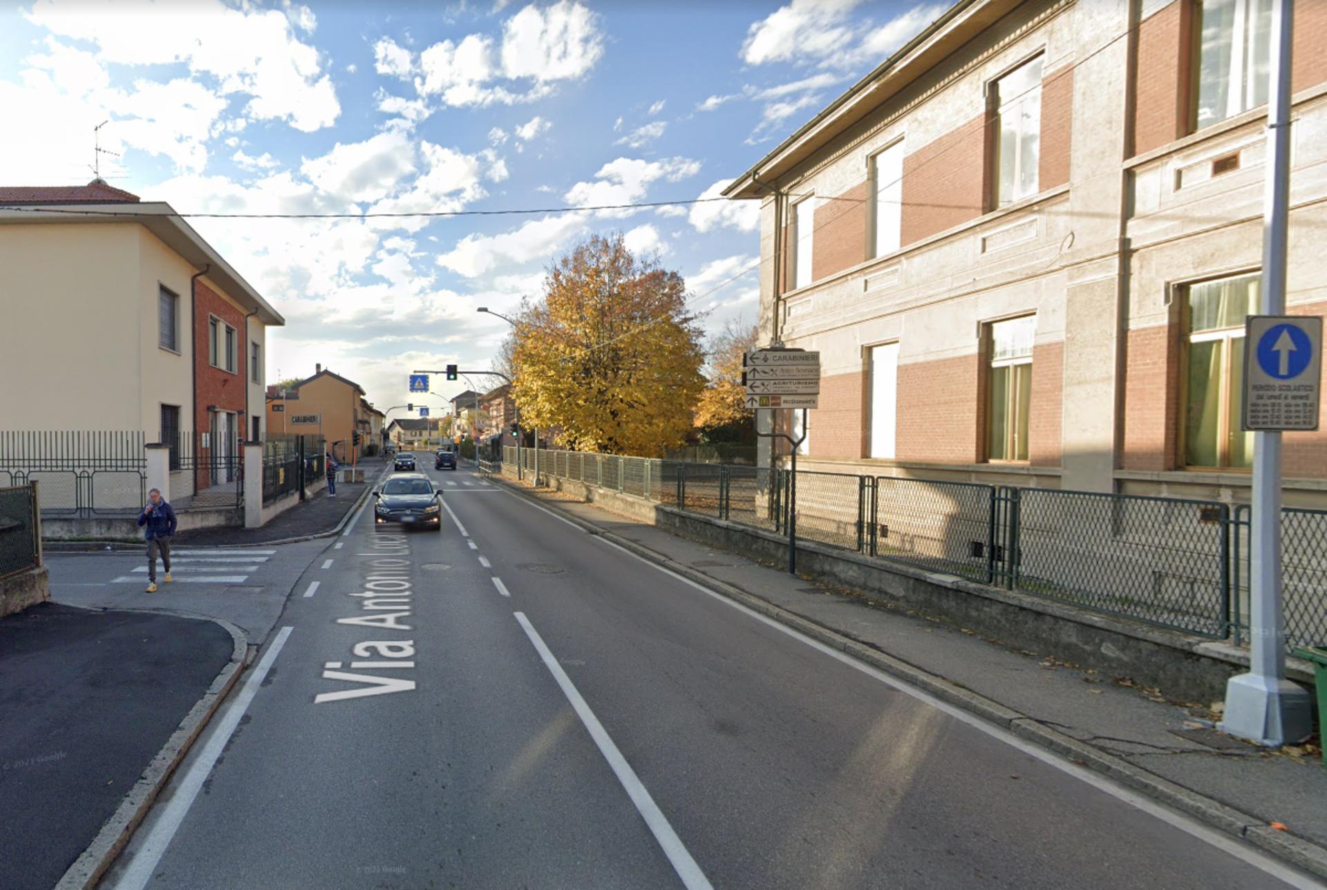 Impianto a S.P. 184 BIS Via Locatelli fronte Via Trieste  Fara Gera d'Adda