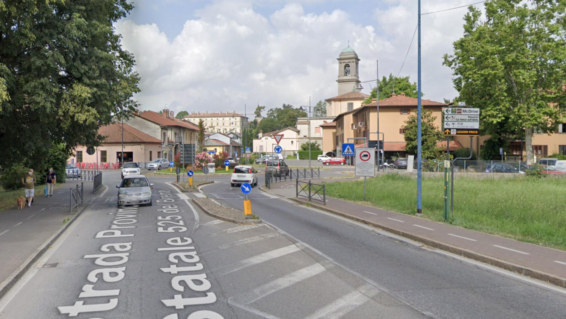Impianto a VIA Bergamo (dir. Vaprio d'adda)  Canonica d'Adda