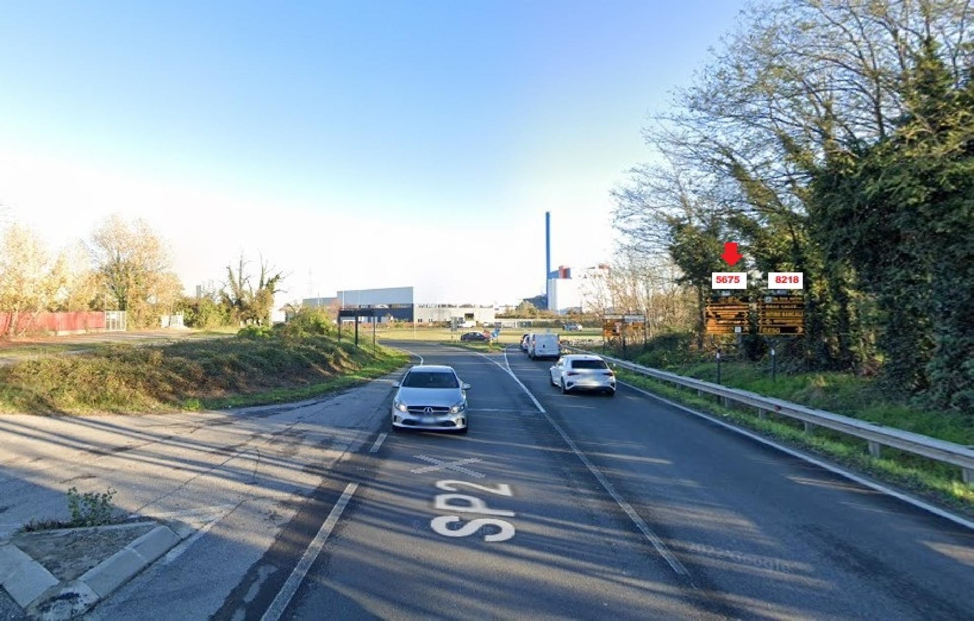 Impianto FRECCE / PREINSEGNE a Trezzo sull'Adda, in zona La Piadineria