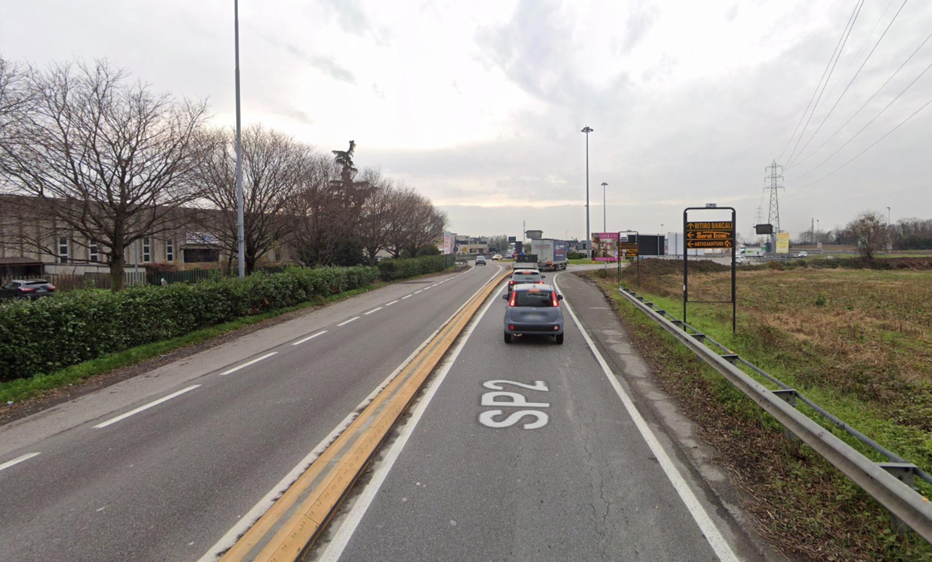 Impianto a S.P. 2 Km. 18+410/dx  Trezzo sull'Adda