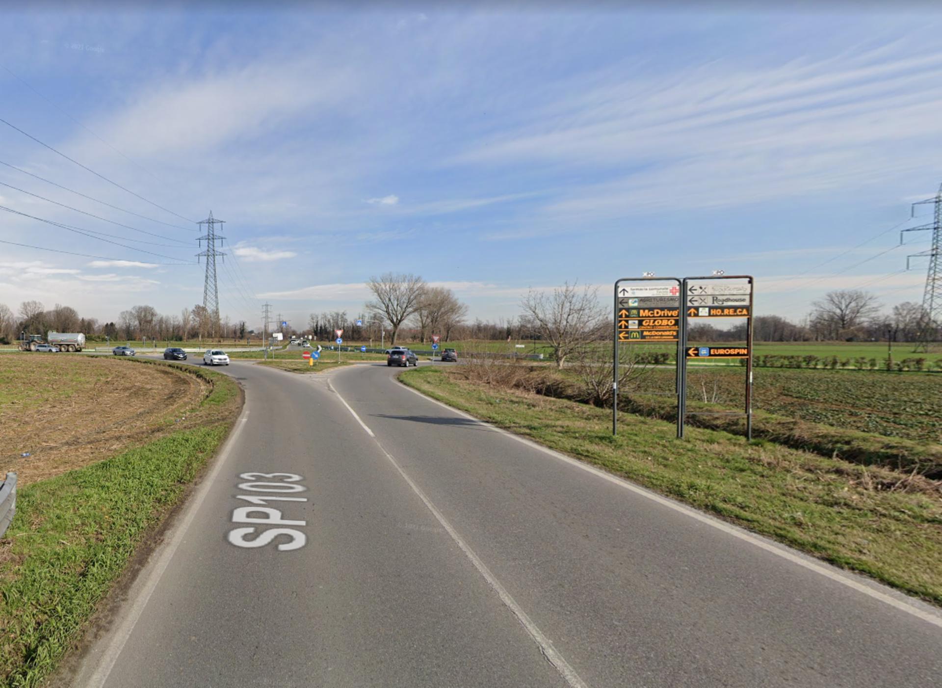 Impianto a S.P. 103 Dir Km. 1+460/dx  Pozzuolo Martesana