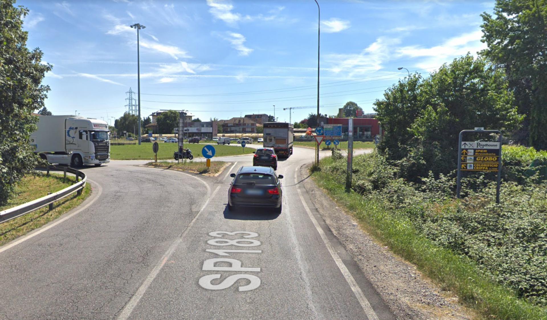 Impianto a S.P. 183 Km. 0+030/sx  Capriate San Gervasio