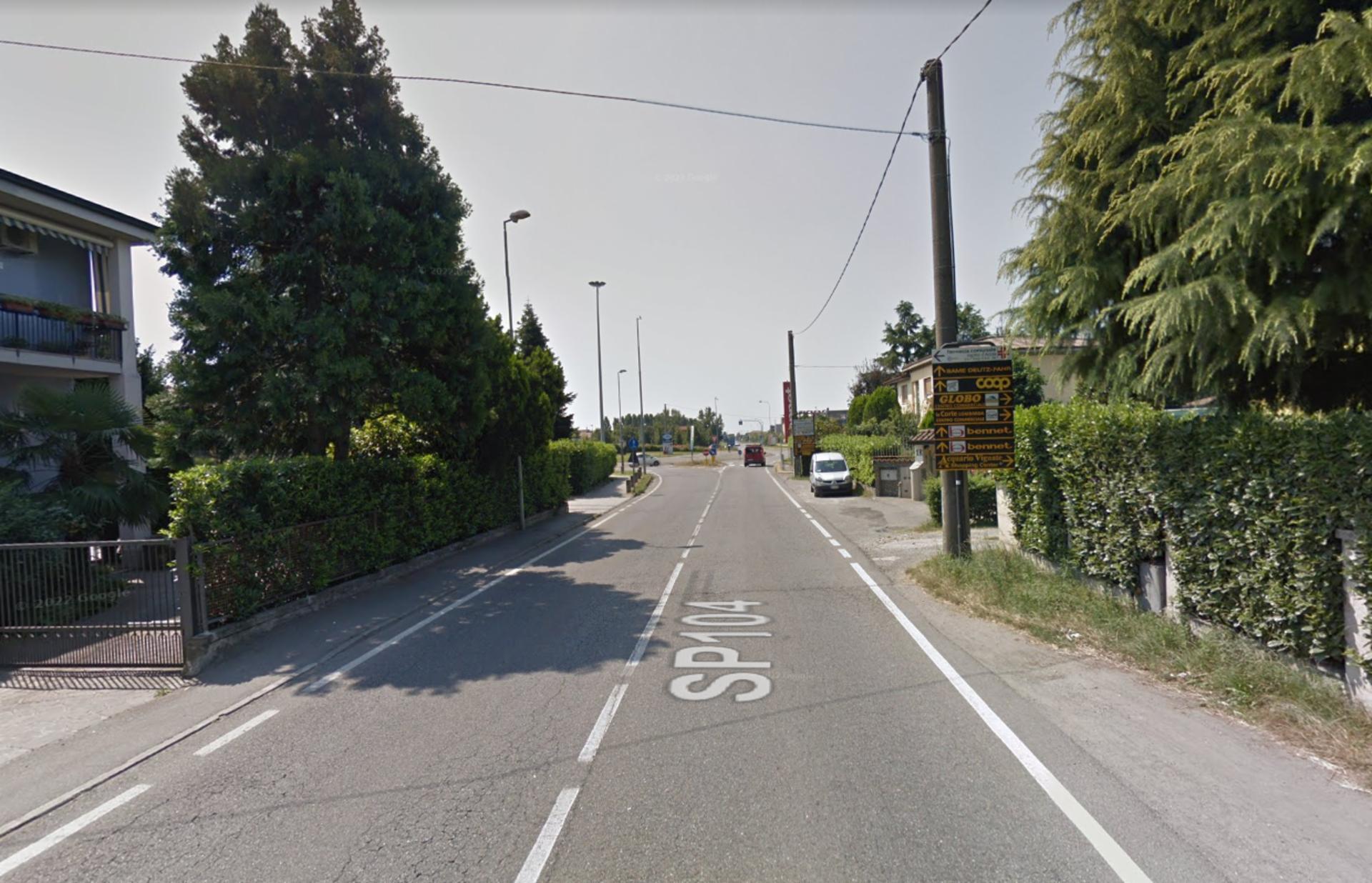 Impianto a S.P. 104 km. 9+310/sx  Vaprio d'Adda