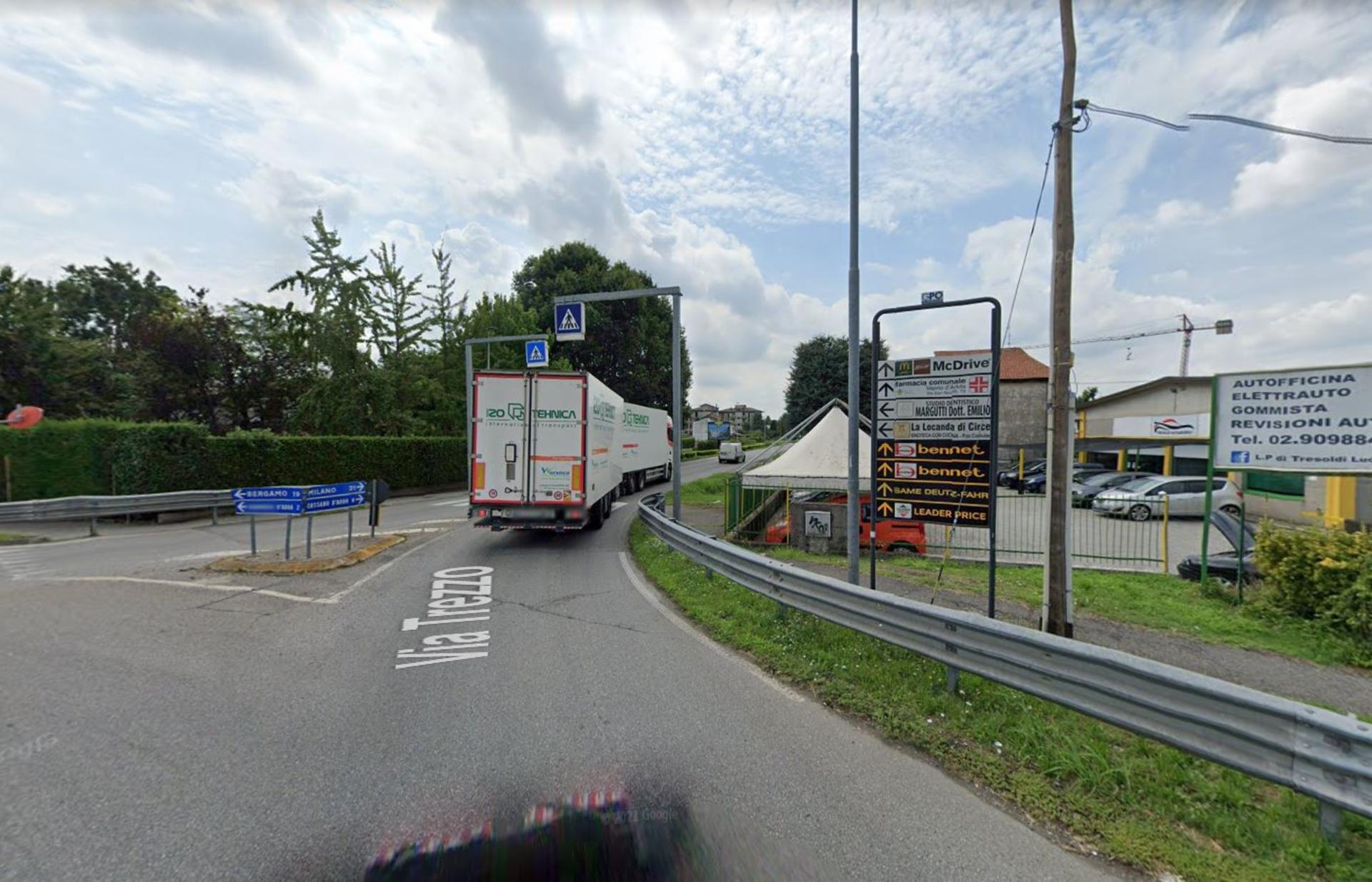 Impianto a S.P. 104 Km. 10+200/sx  Vaprio d'Adda