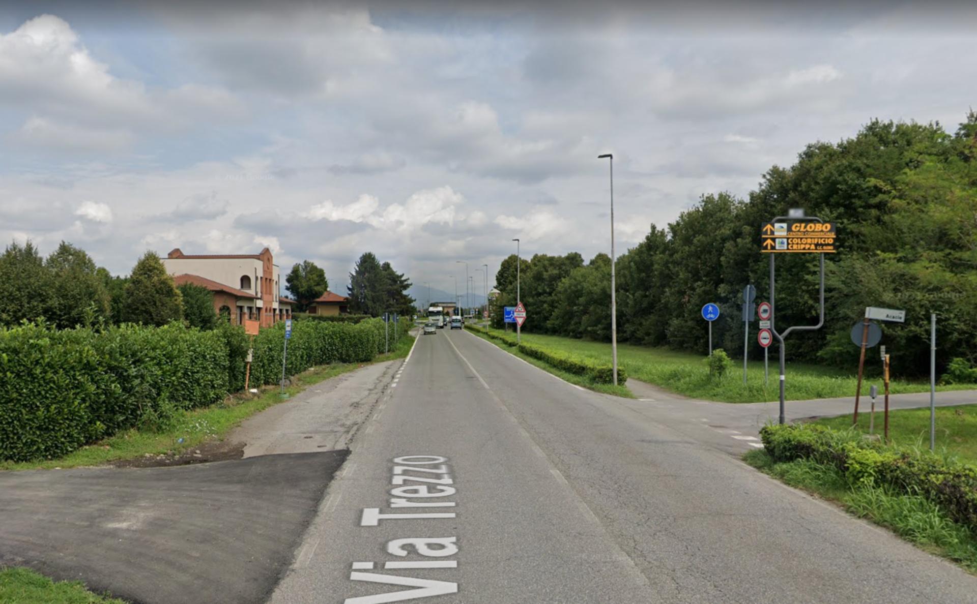 Impianto a S.P. 104 Km. 10+490/dx  Vaprio d'Adda