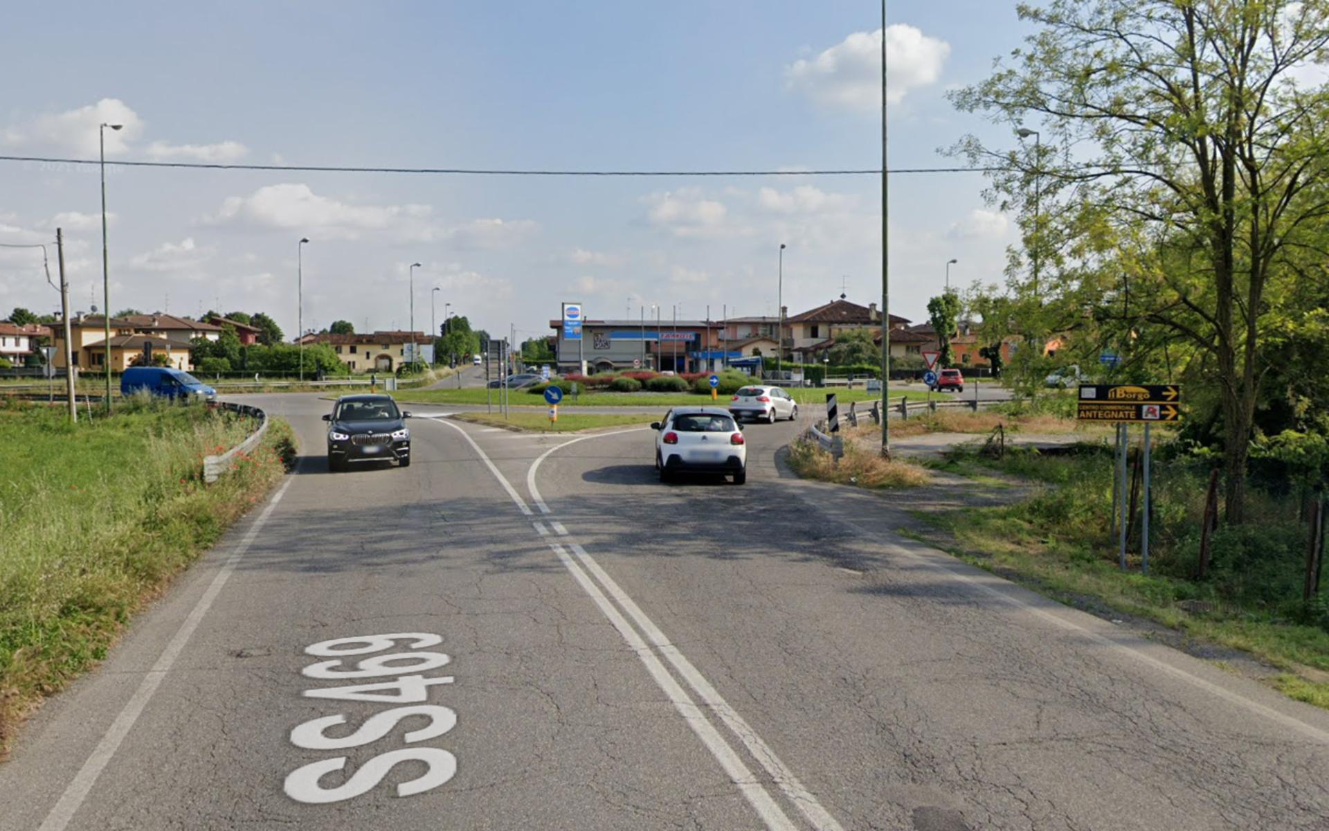 Impianto FRECCE / PREINSEGNE a Urago d'Oglio, in zona Crossroad