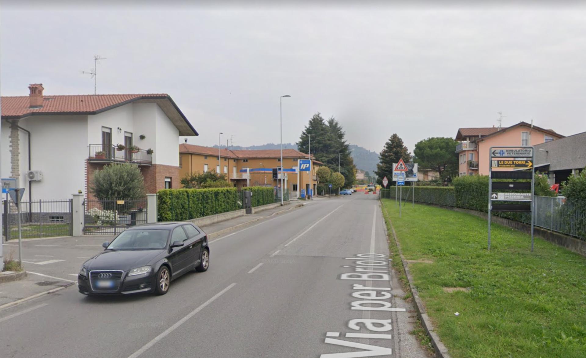 Impianto a S.P. 154 Km. 2+465/sx  Mozzo