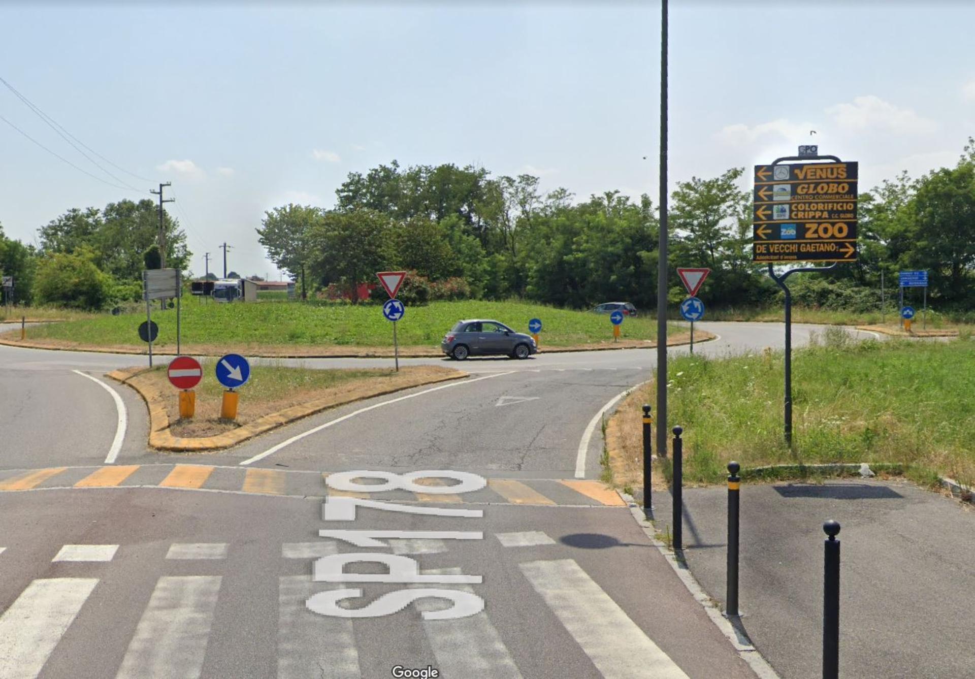 Impianto FRECCE / PREINSEGNE a Cornate d'Adda, in zona Outlet Salotti