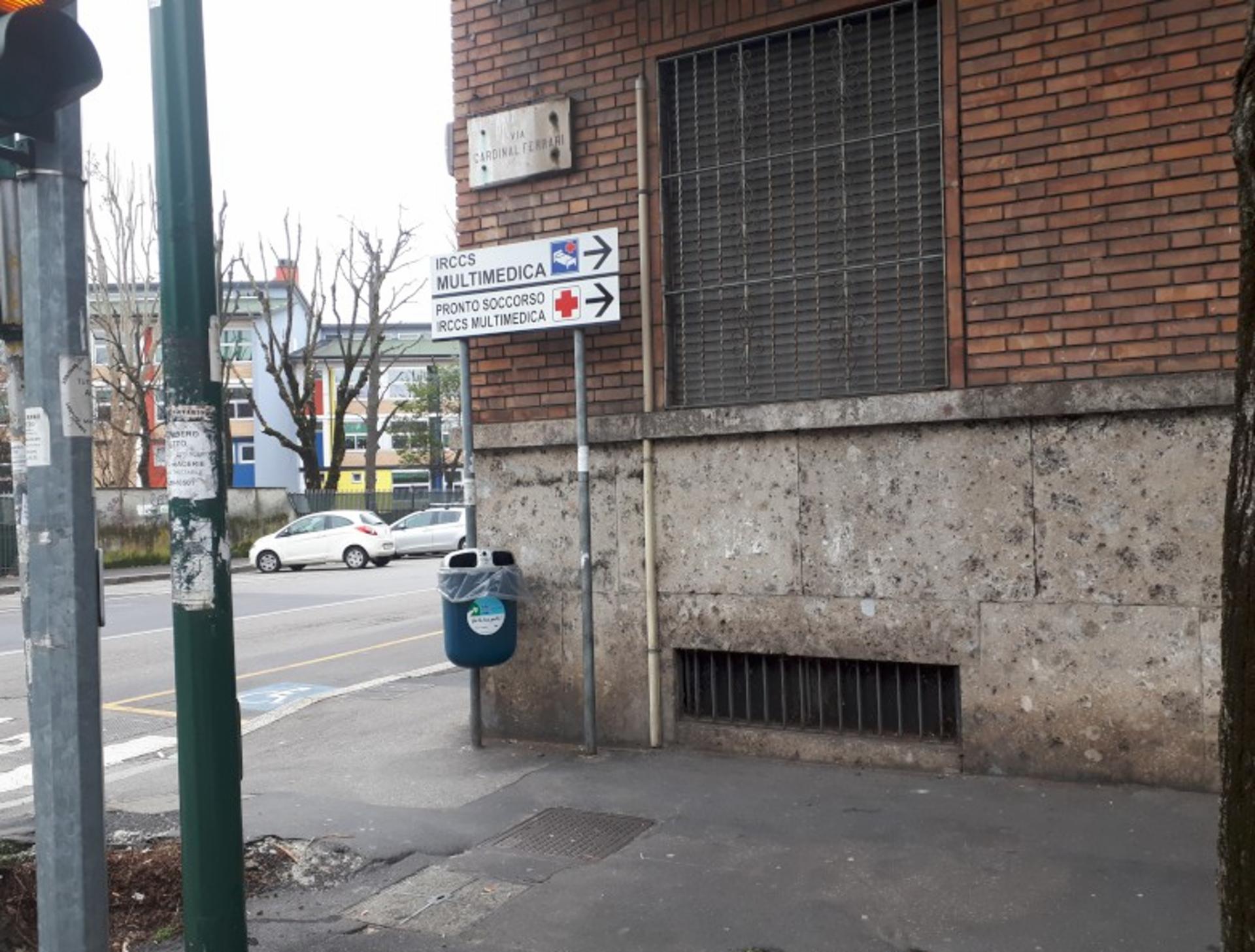 Impianto frecce / preinsegne a Sesto San Giovanni