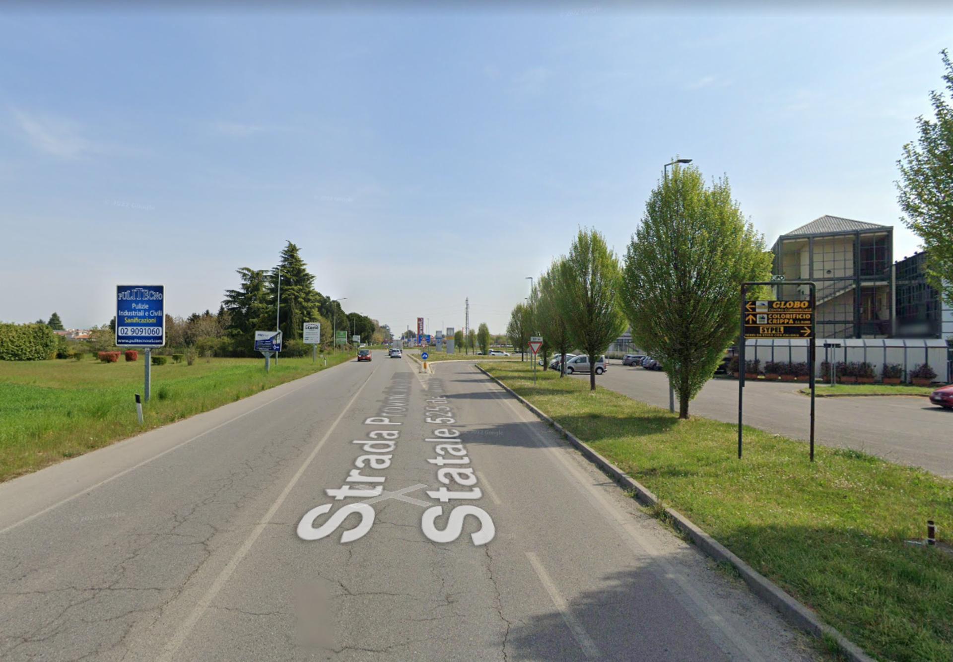 Impianto a S.S. 525 Km. 18+240/sx  Vaprio d'Adda