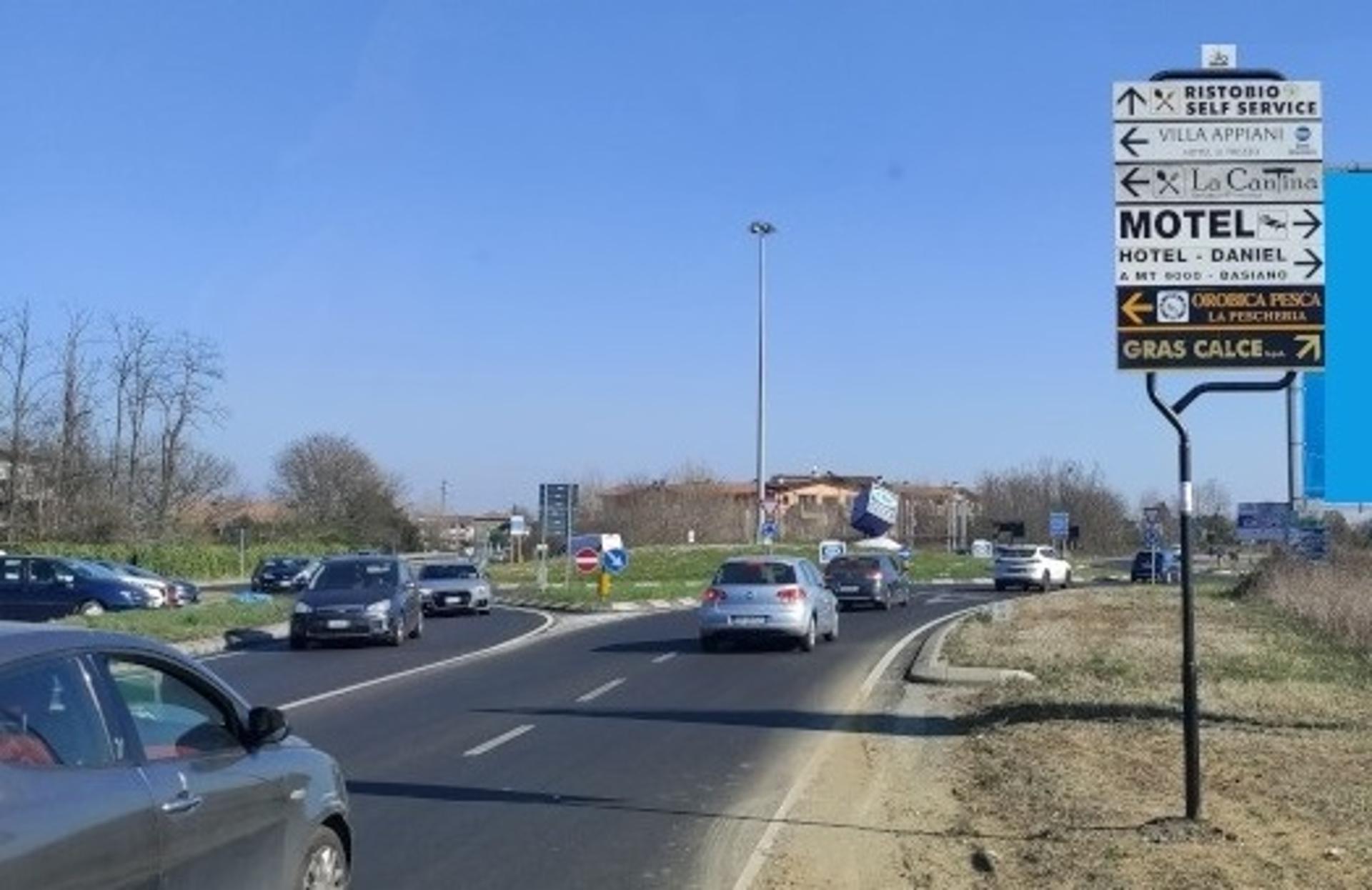 Impianto a S.P. 2 Km. 16+290/dx  Trezzo sull'Adda