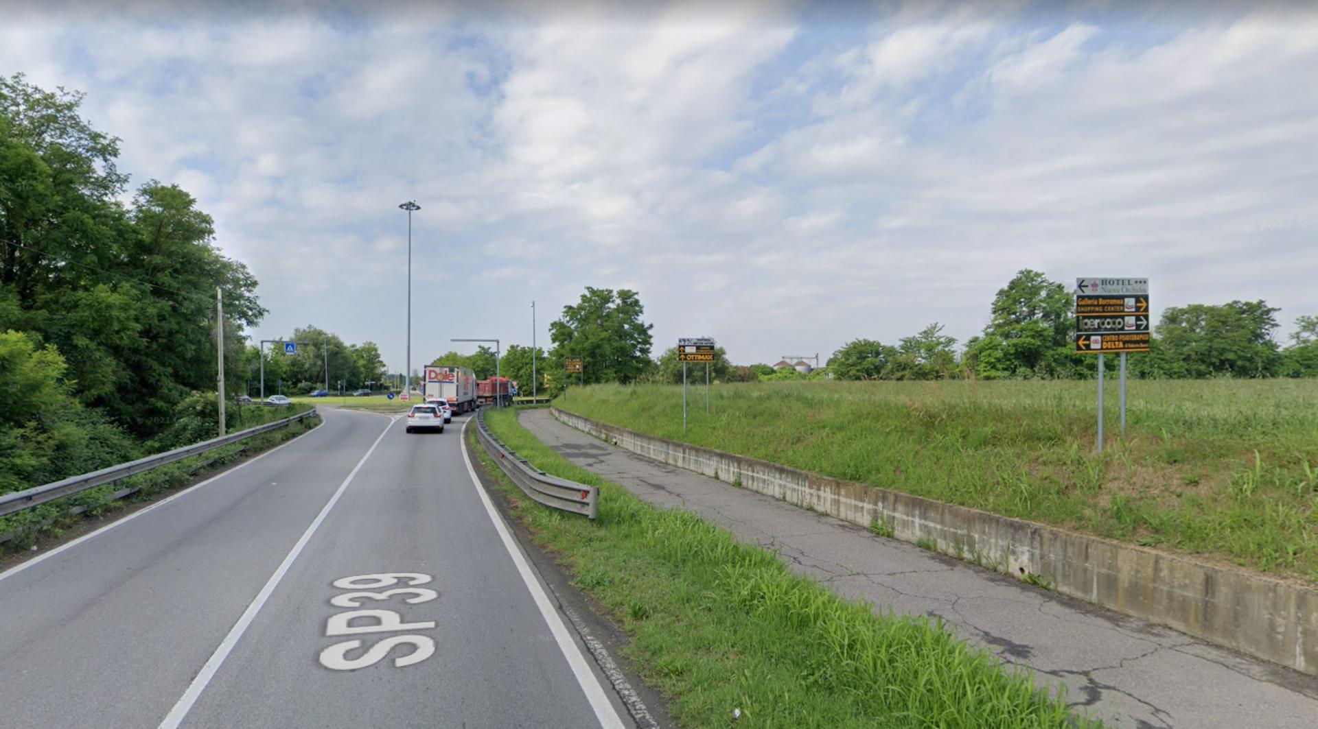 Impianto a S.P. 39 KM. 2+800/sx  Colturano