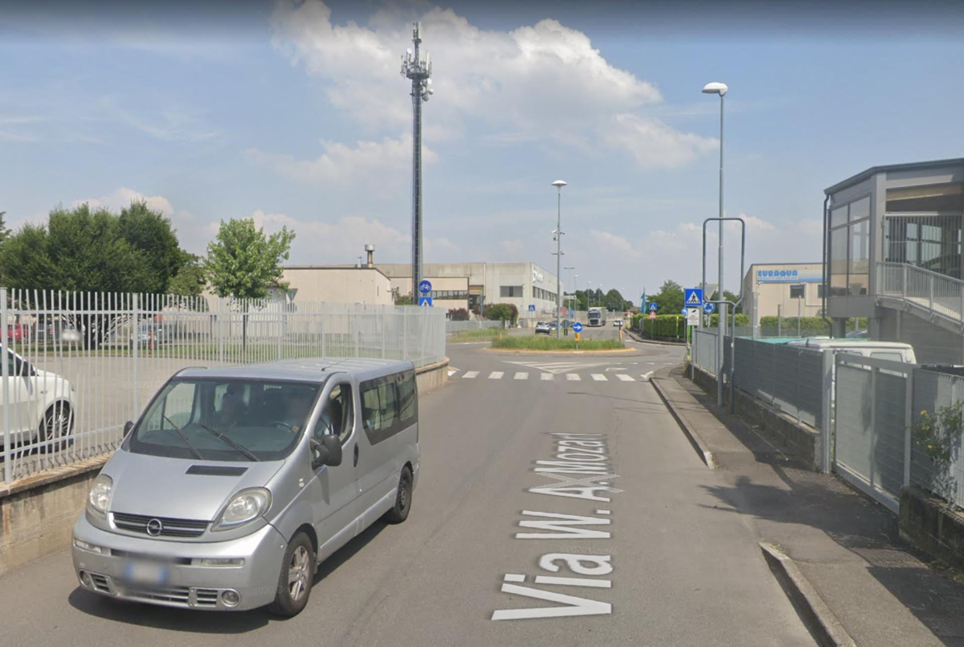 Impianto a VIA Bartolomeo Colleoni angolo Via Mozart  Boltiere