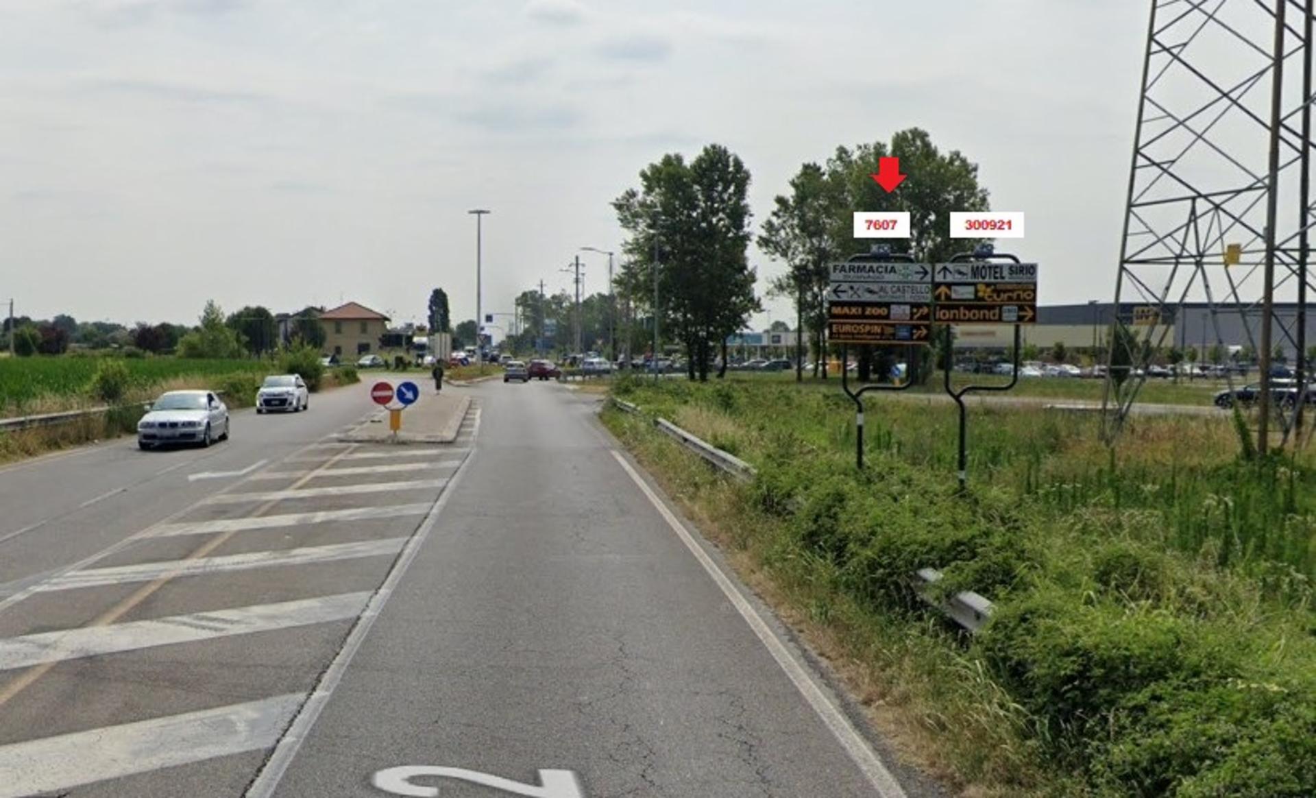 Impianto a S.P. 2 Km. 15+196/dx  Trezzo sull'Adda