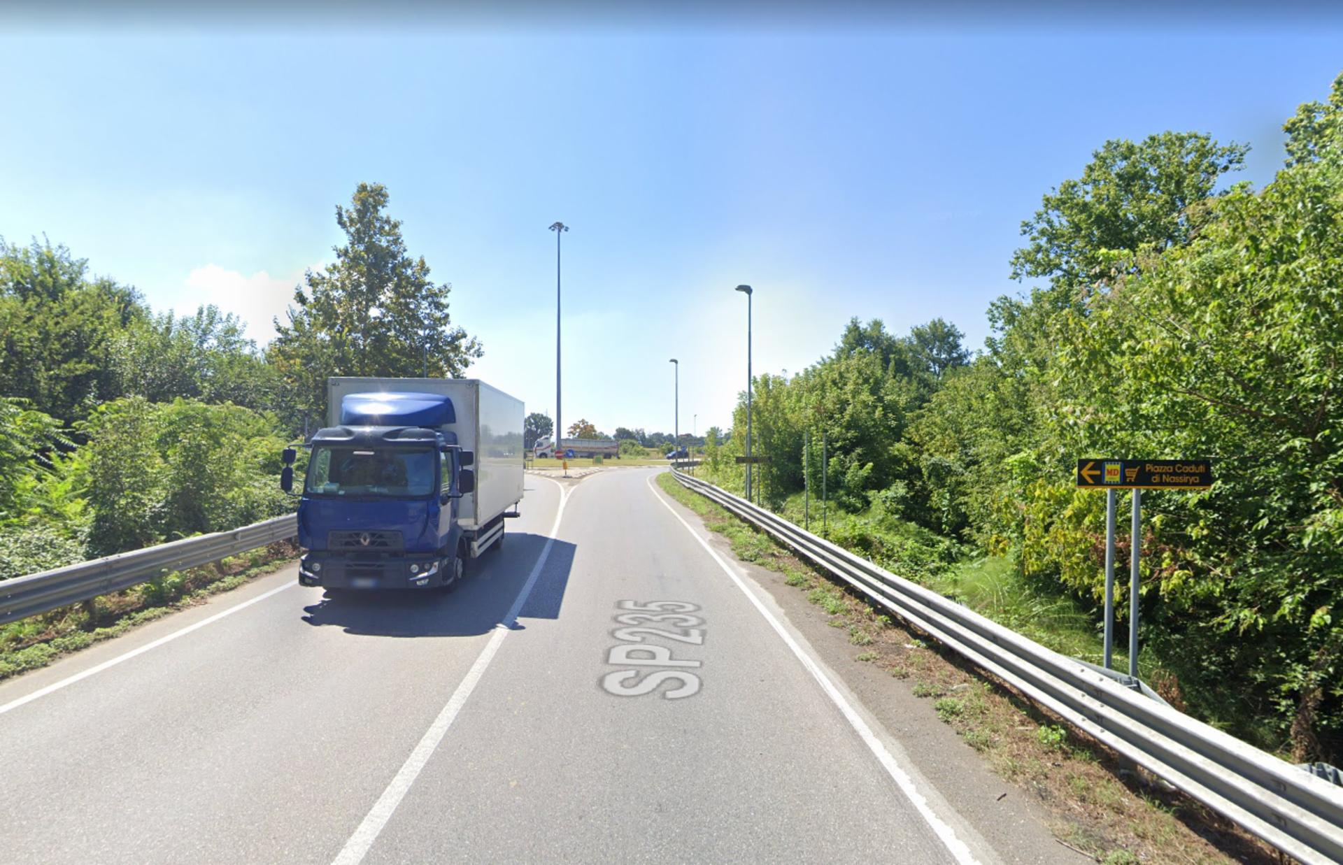 Impianto a S.S. 235 Km. 20+830/sx  Sant'Angelo Lodigiano