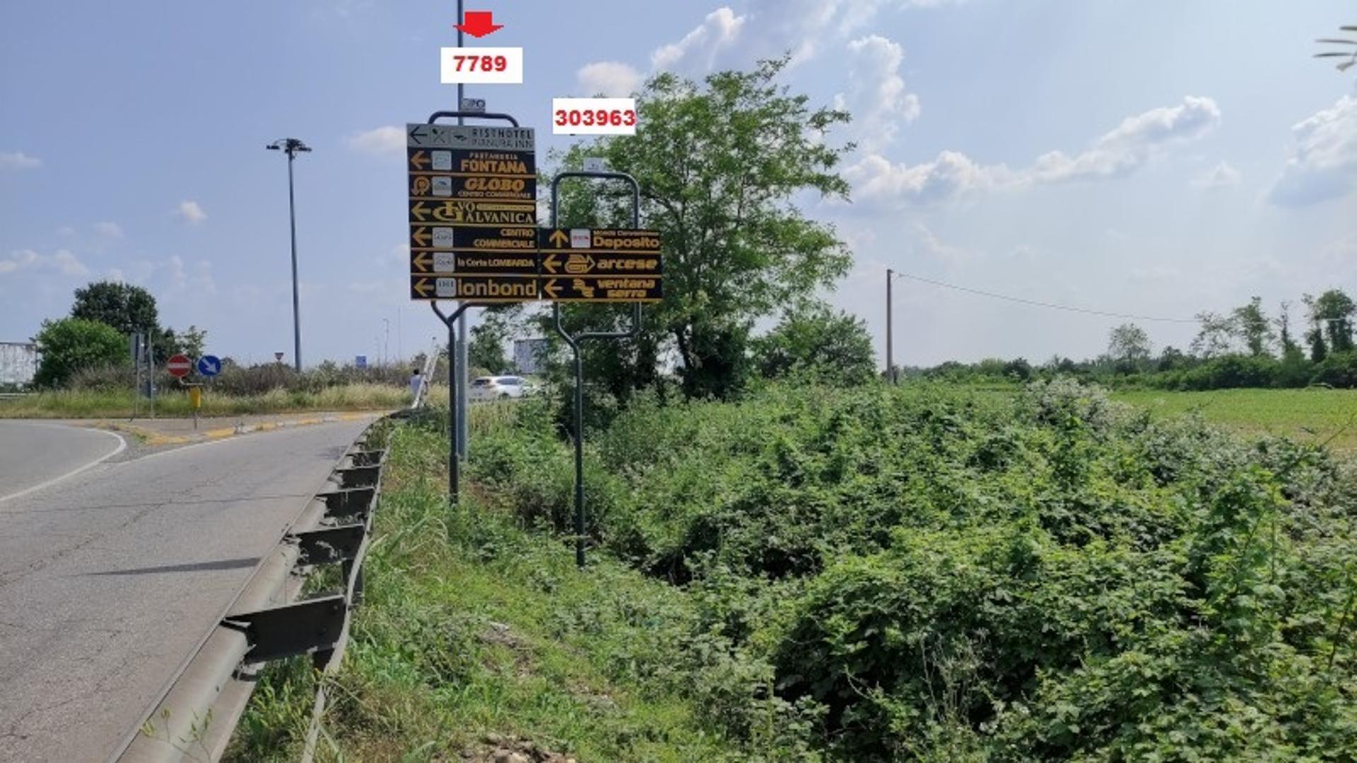 Impianto a S.P. 176  (Nuova Circonvallazione rotonda uscita Agrate)  Cambiago