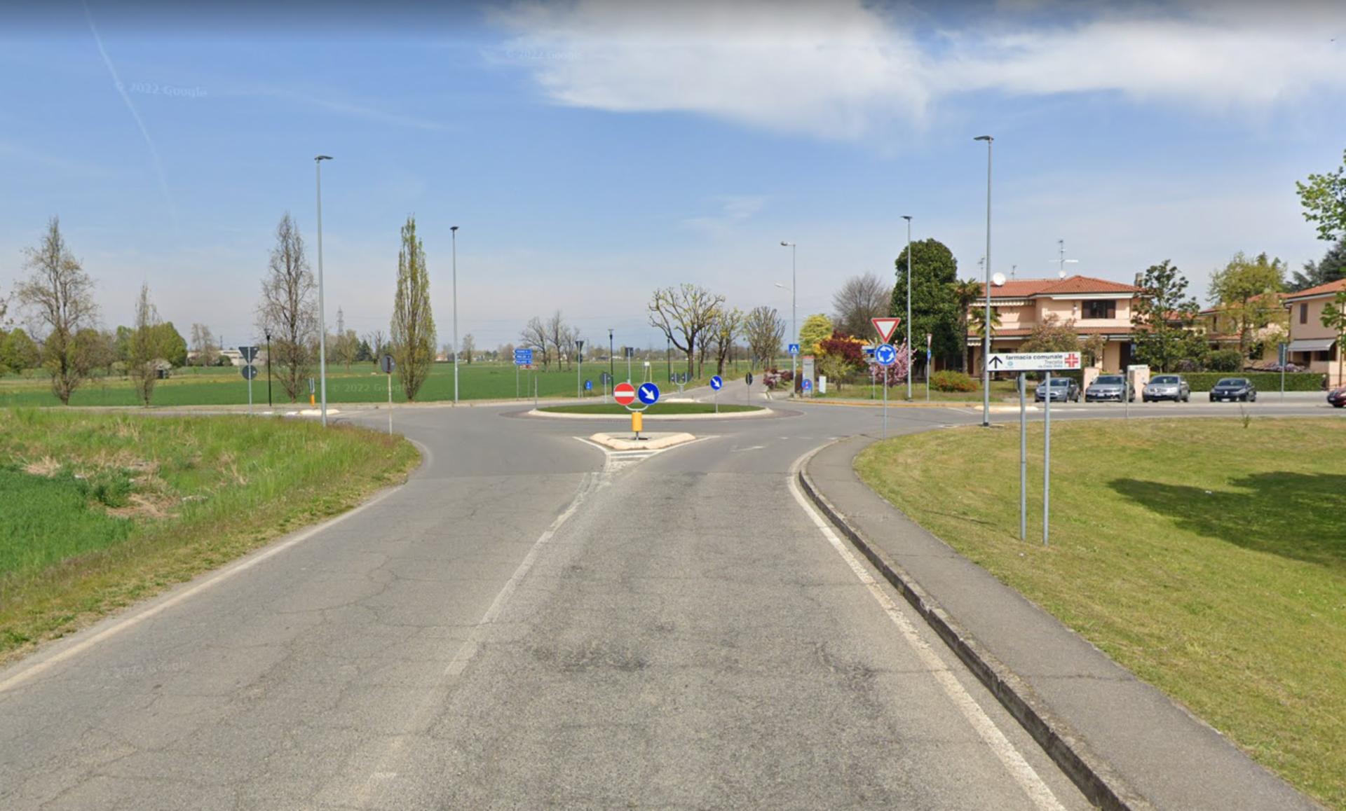 Impianto frecce / preinsegne a Pozzuolo Martesana