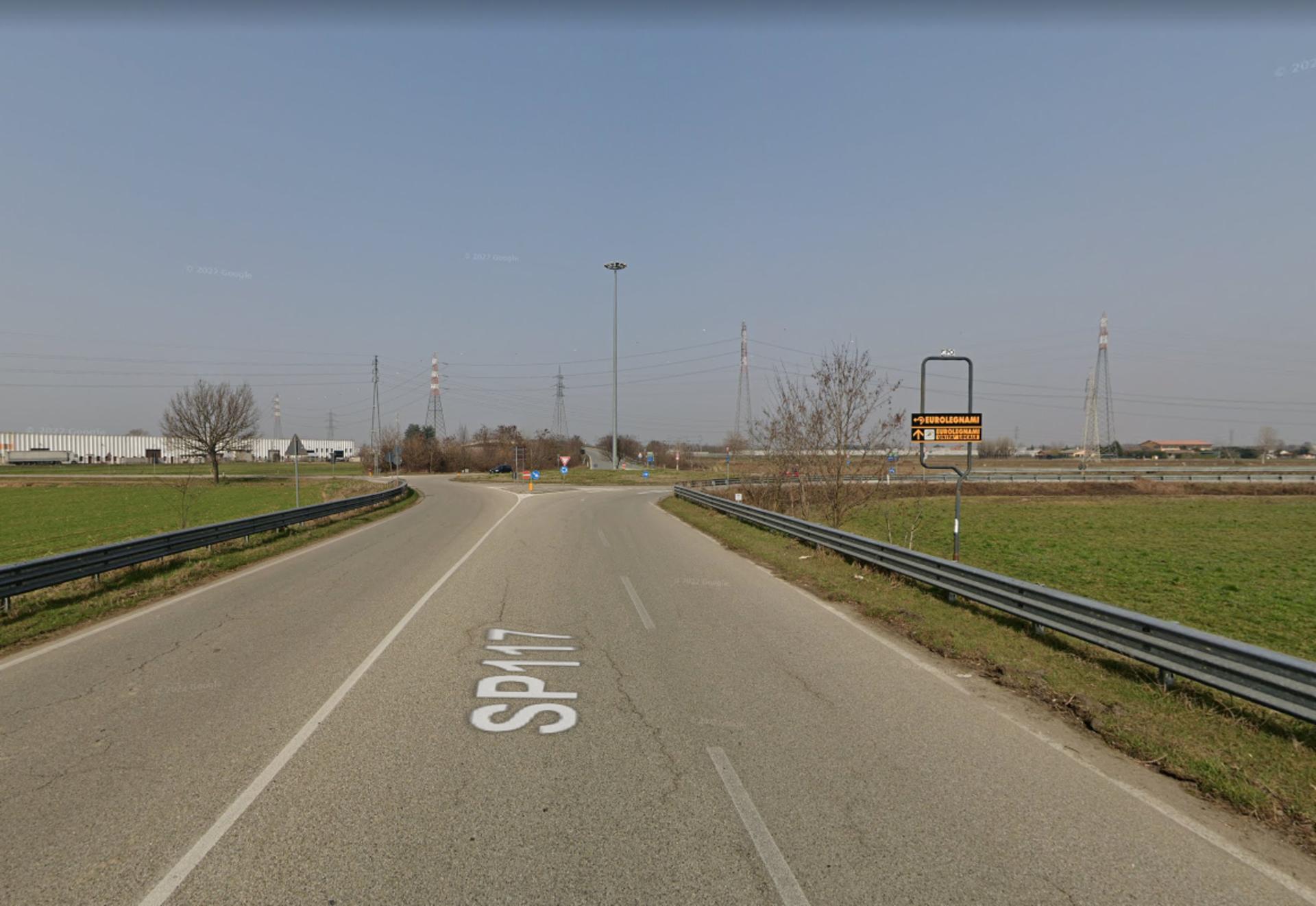 Impianto a S.P. 117 Km. 4+402/dx  Bernate Ticino