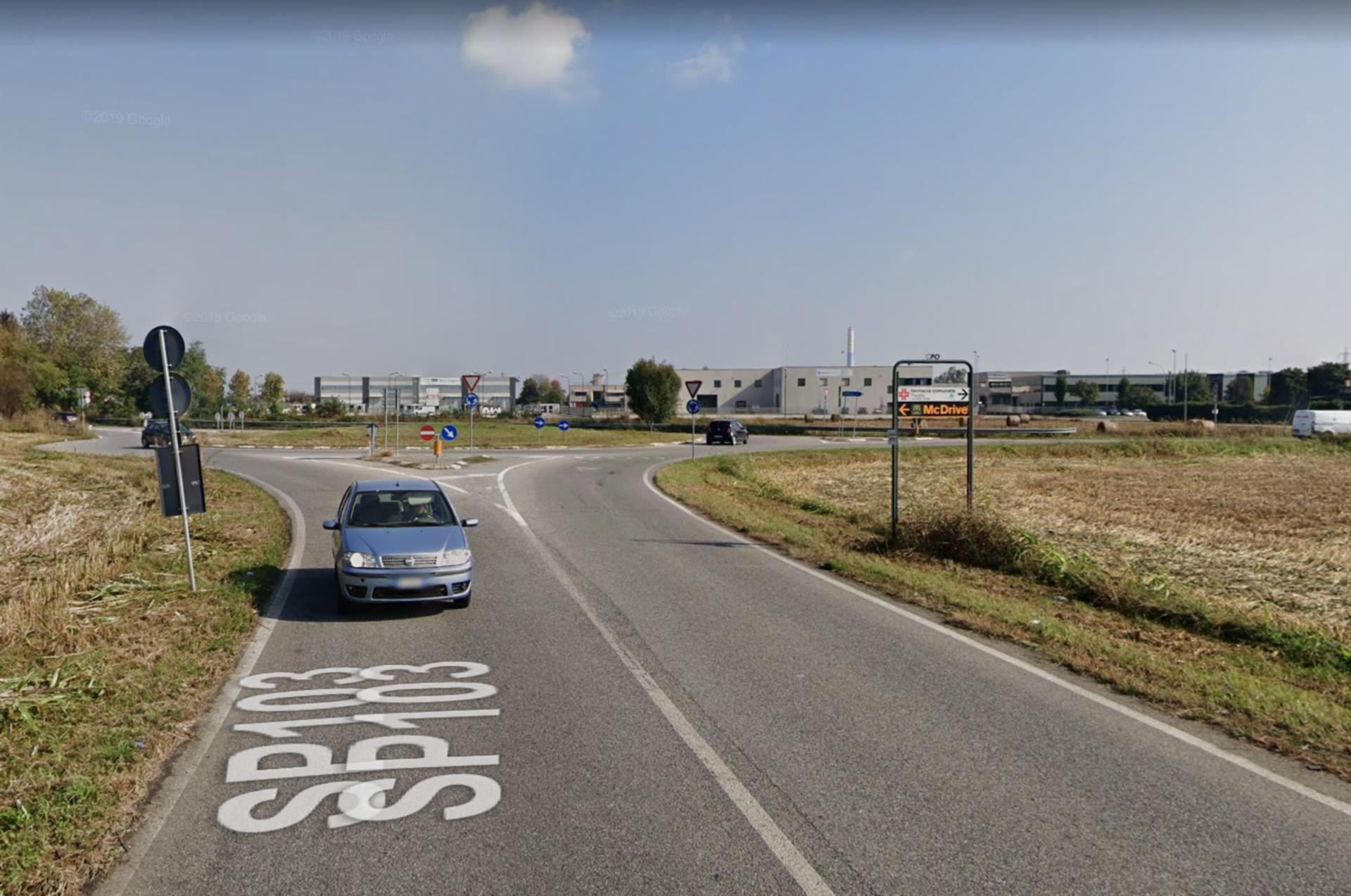 Impianto a S.P. 103 Dir Km. 3+538/dx  Pozzuolo Martesana