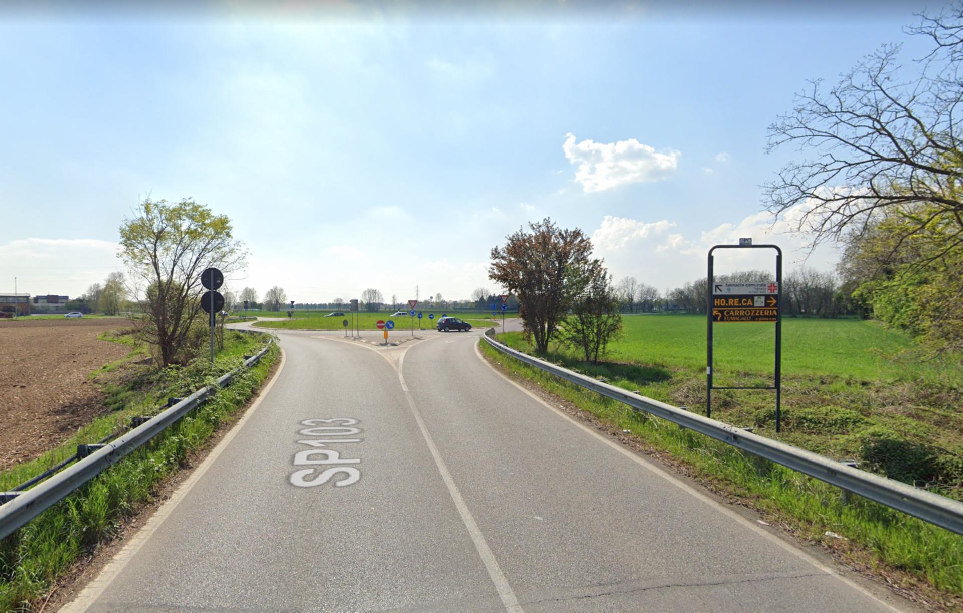 Impianto a S.P. 103 Dir Km. 3+677/sx  Pozzuolo Martesana