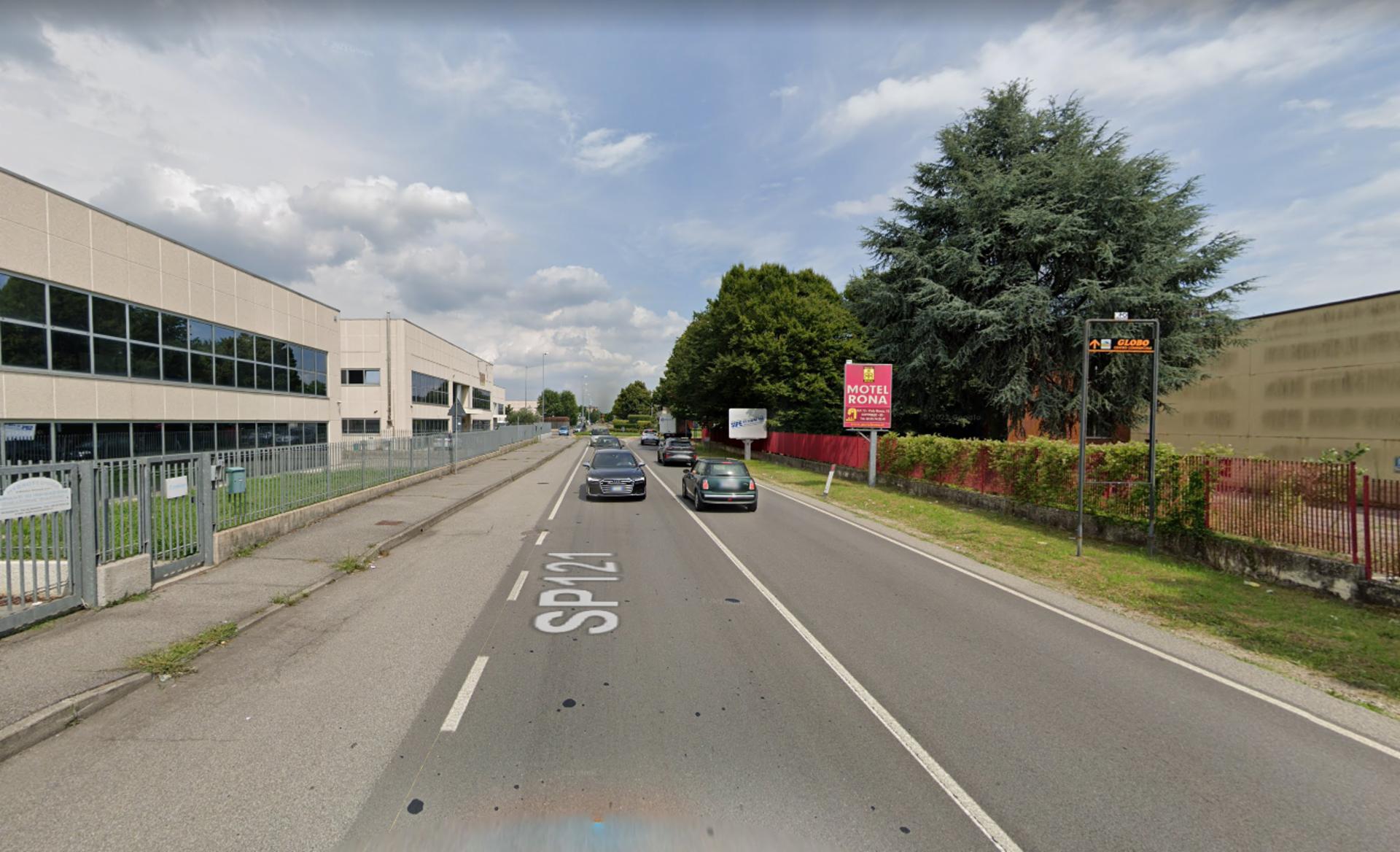 Impianto a S.P. 121 Km. 16+950/dx  Cavenago di Brianza