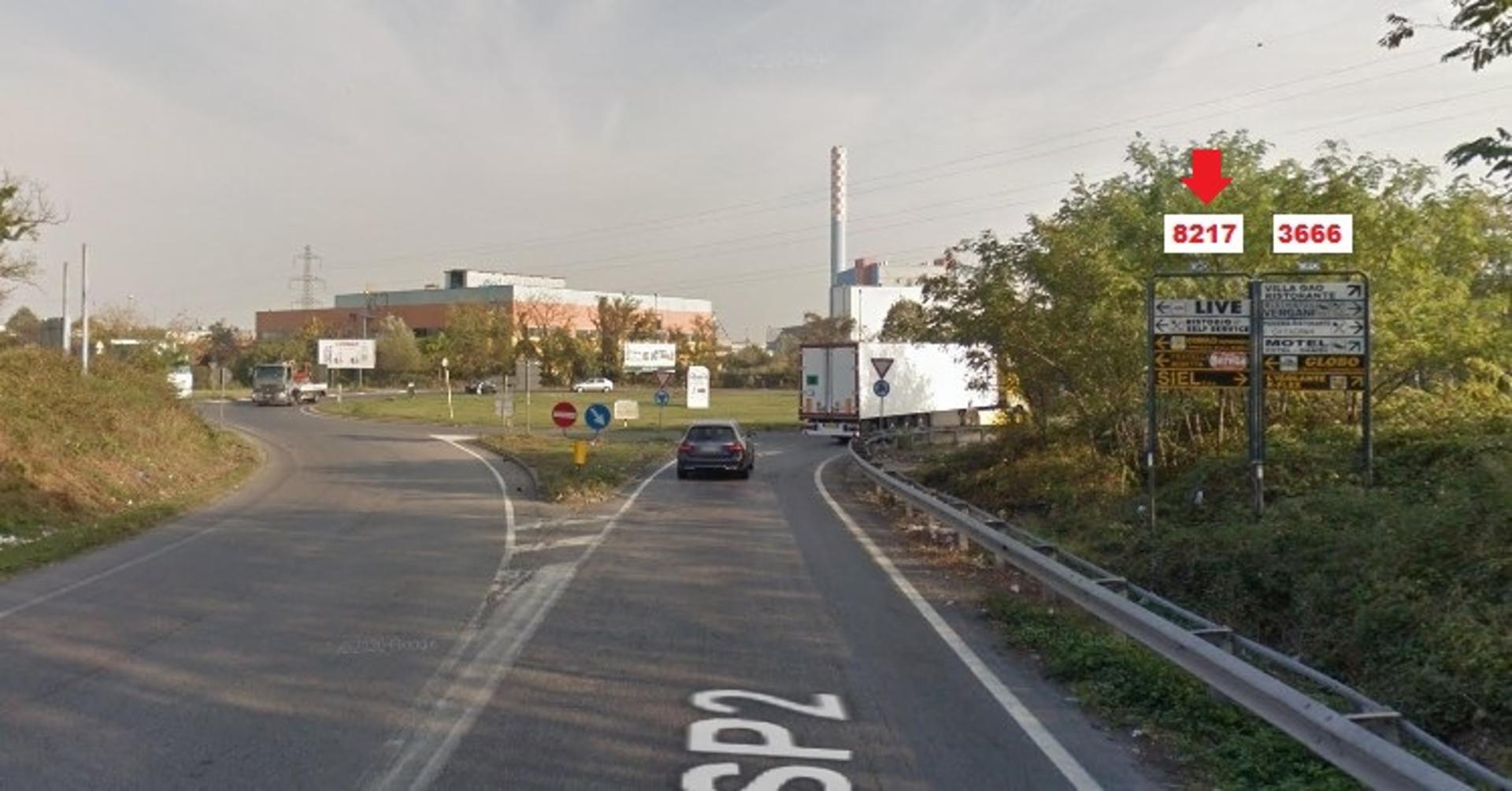 Impianto FRECCE / PREINSEGNE a Trezzo sull'Adda, in zona La Piadineria