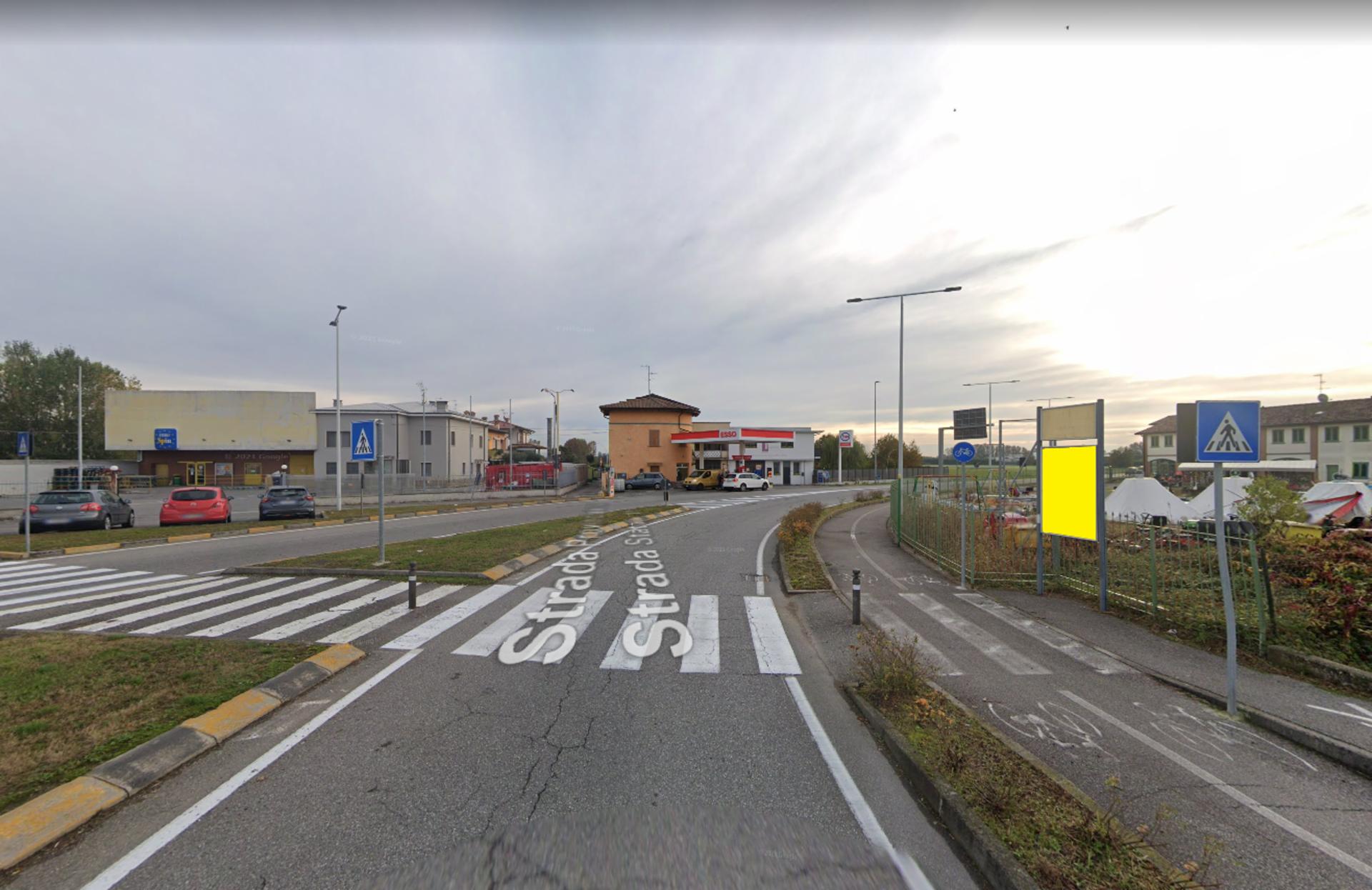 Impianto TABELLA a Caravaggio, in zona Outlet del mobile