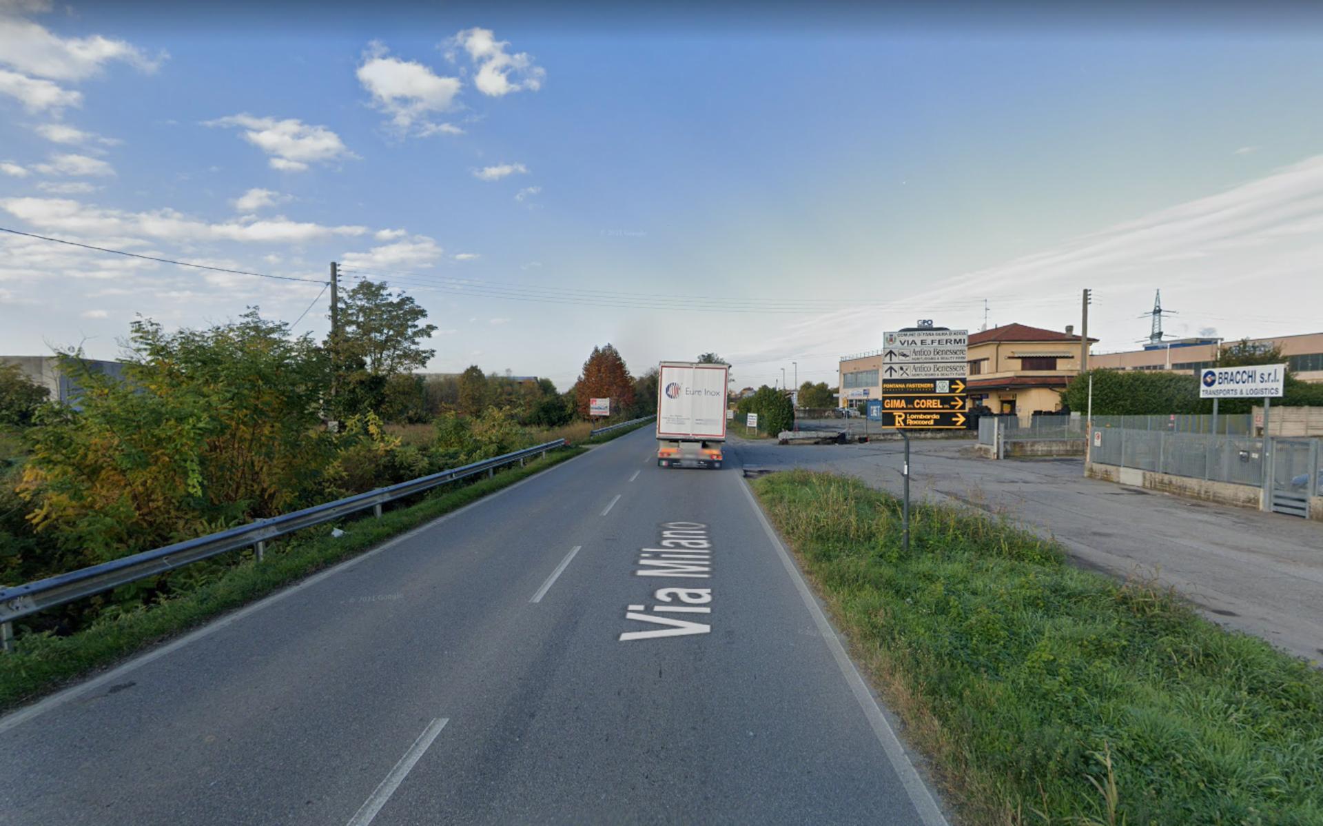 Impianto FRECCE / PREINSEGNE a Cassano d'Adda, in zona Strada Padana Superiore (Cascina Costanza)