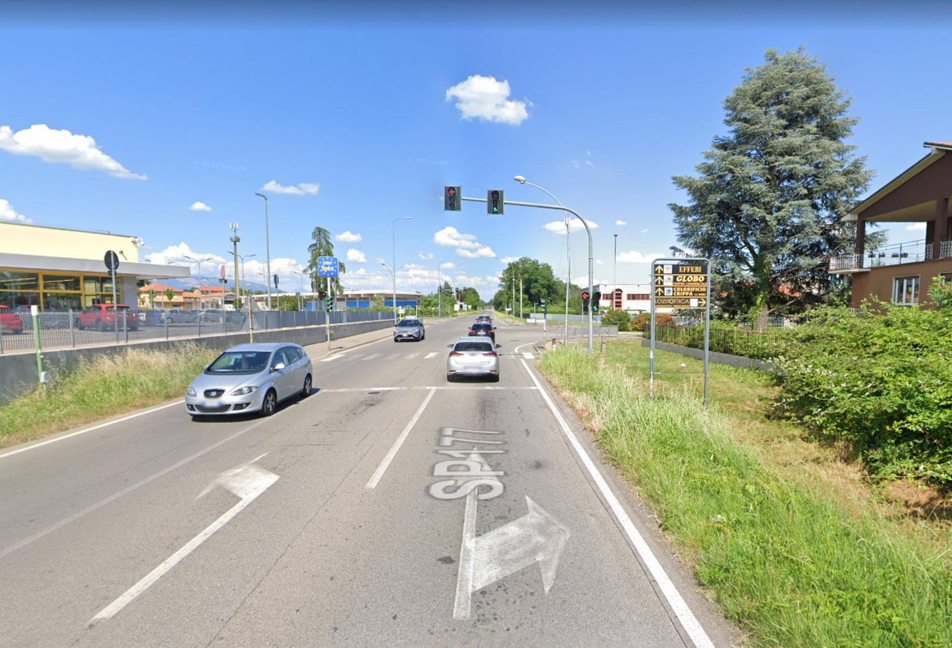 Impianto a S.P. 177 Km. 6+235/sx  Carnate