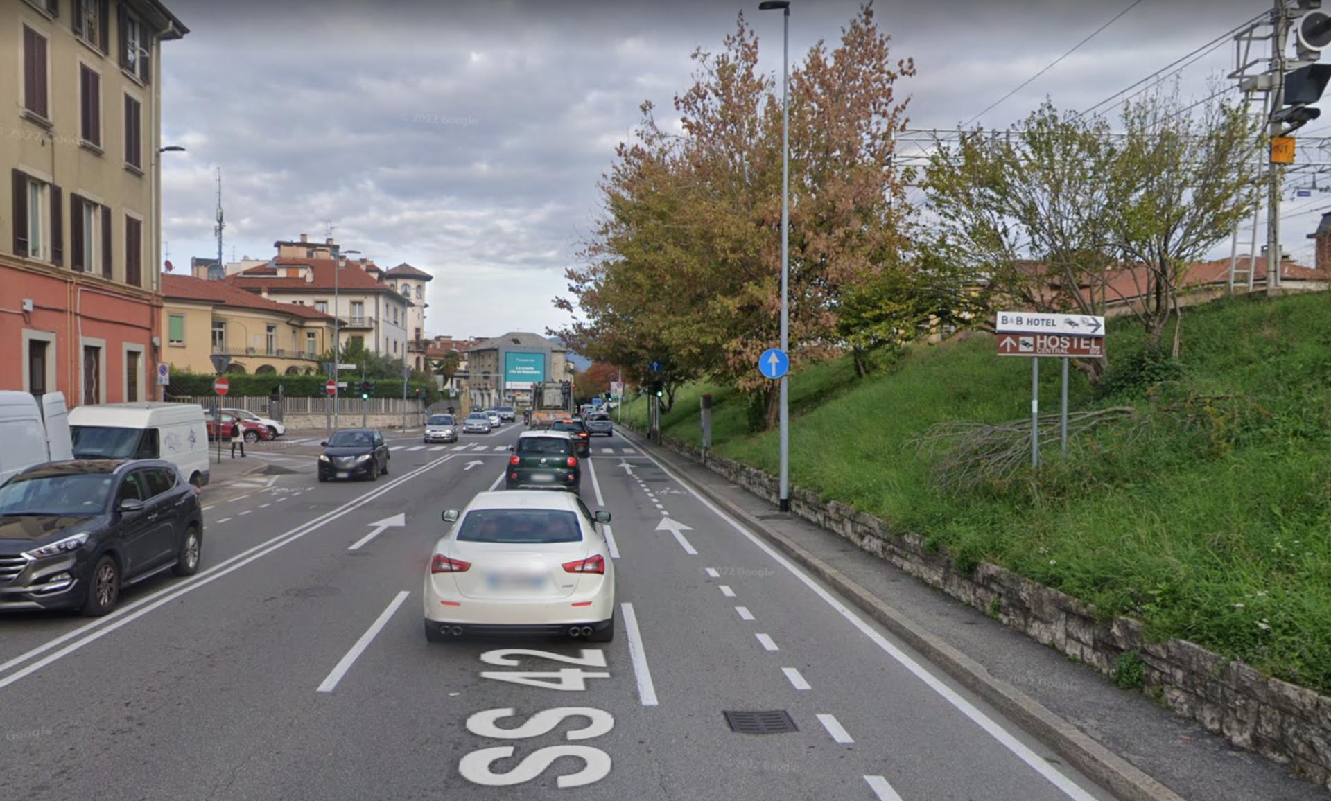Impianto a VIA San Giorgio fronte civico 17  Bergamo