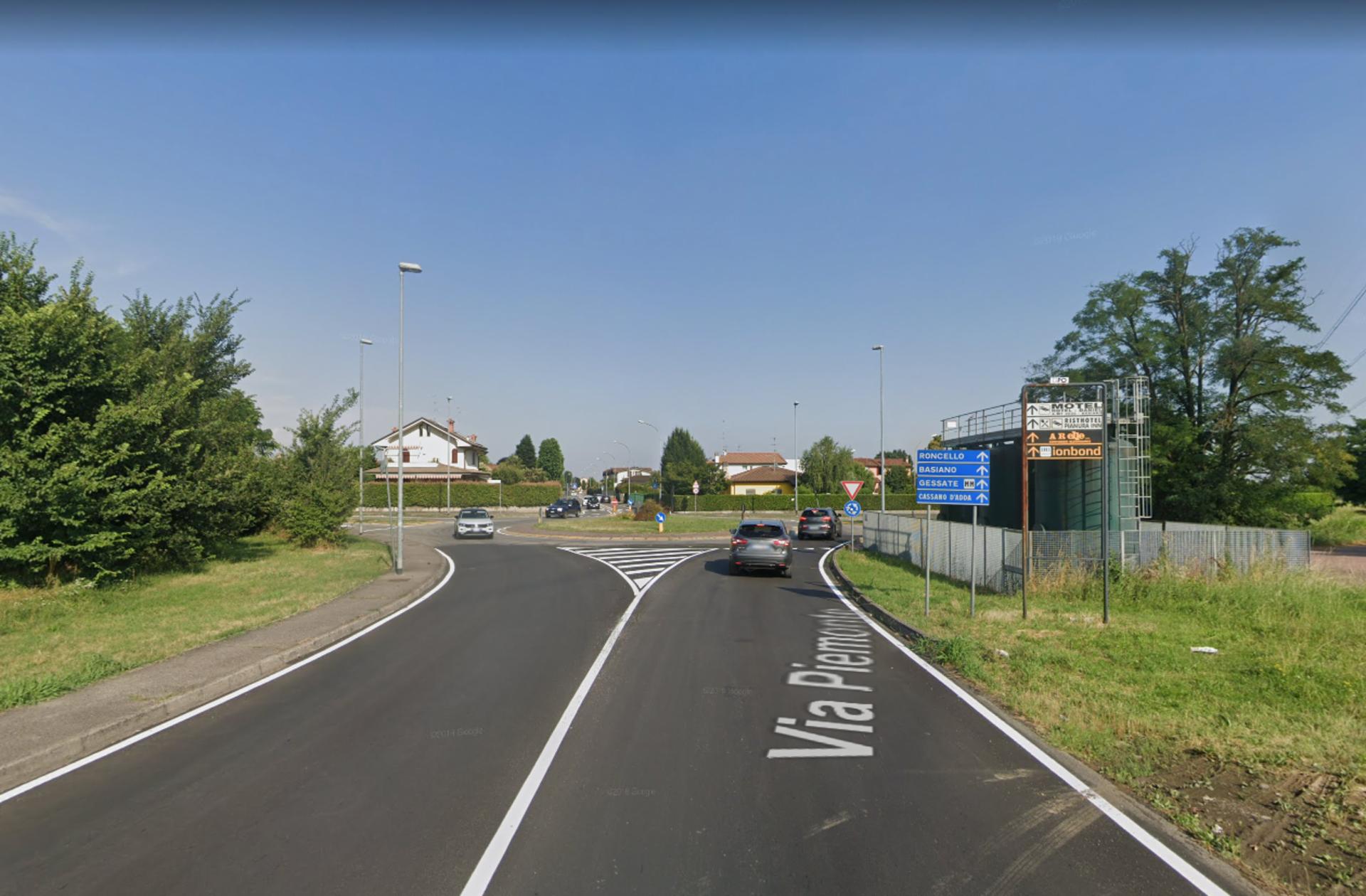 Impianto a VIA Piemonte angolo Via Europa  Busnago
