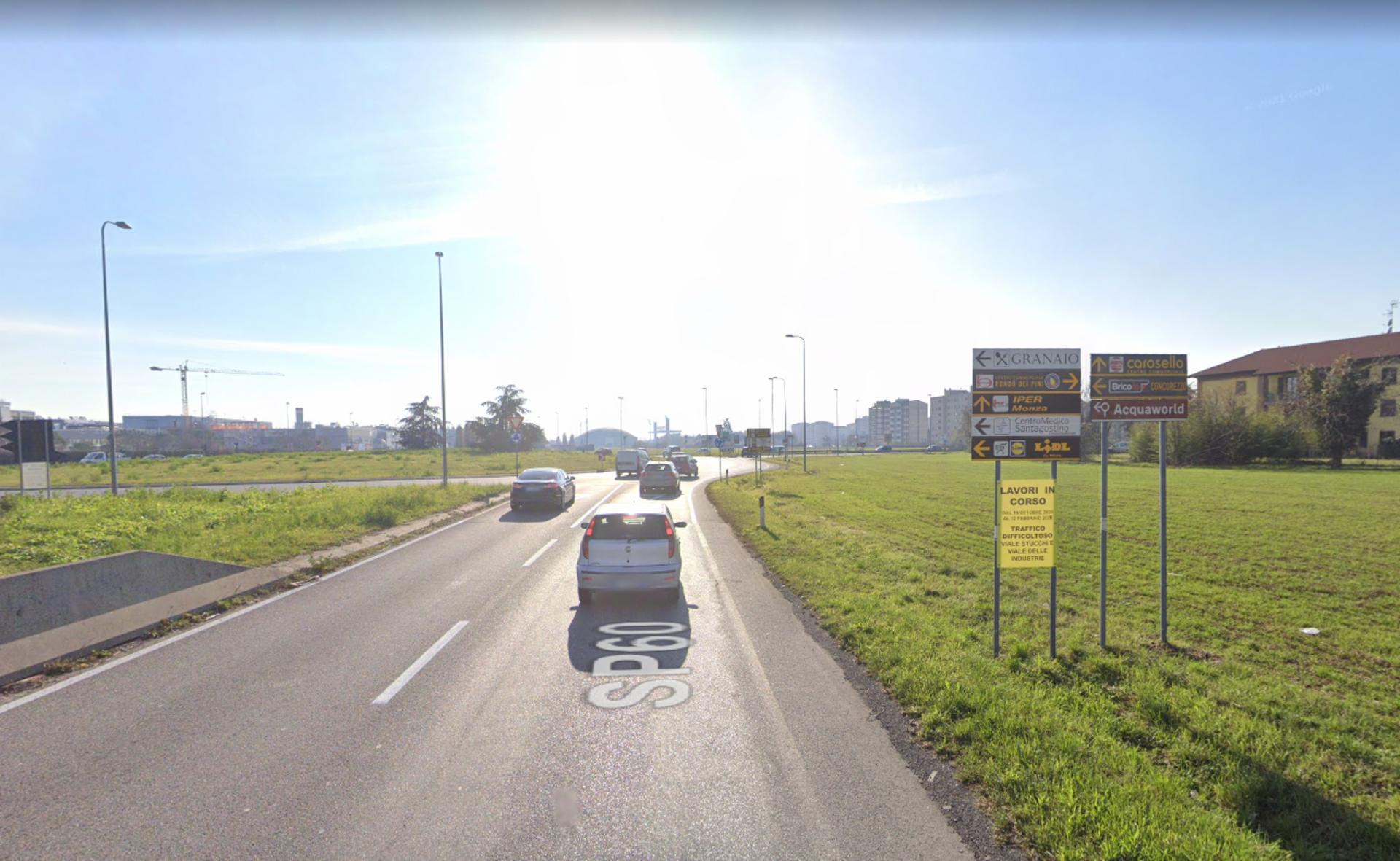 Impianto a S.P. 60 Km. 2+340/dx  Monza
