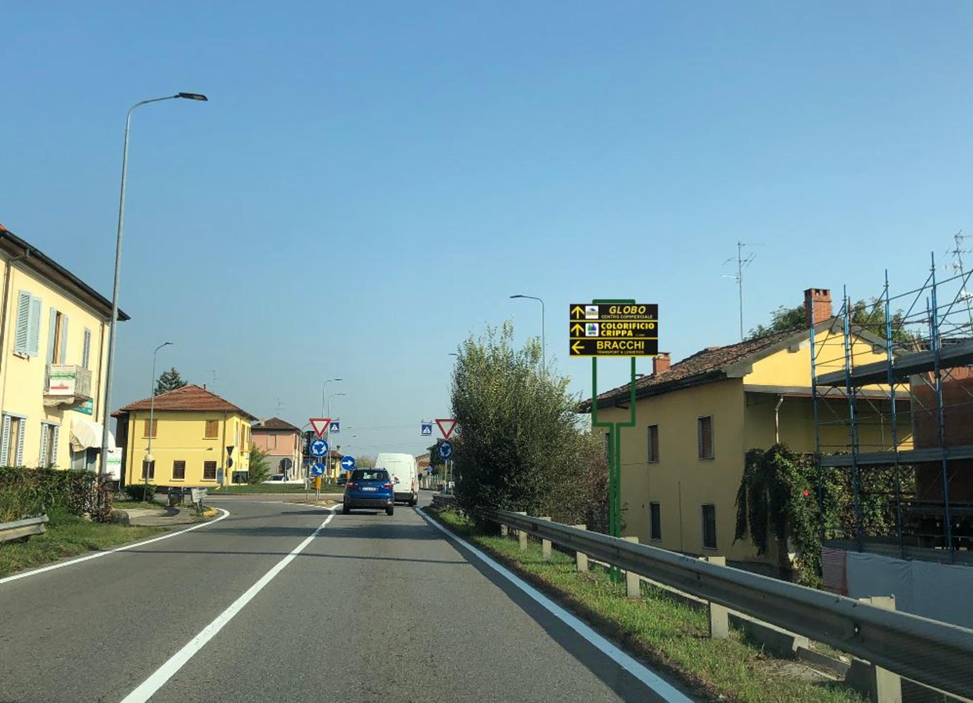 Impianto a S.P. 11 Km. 174+675/dx  Cassano d'Adda