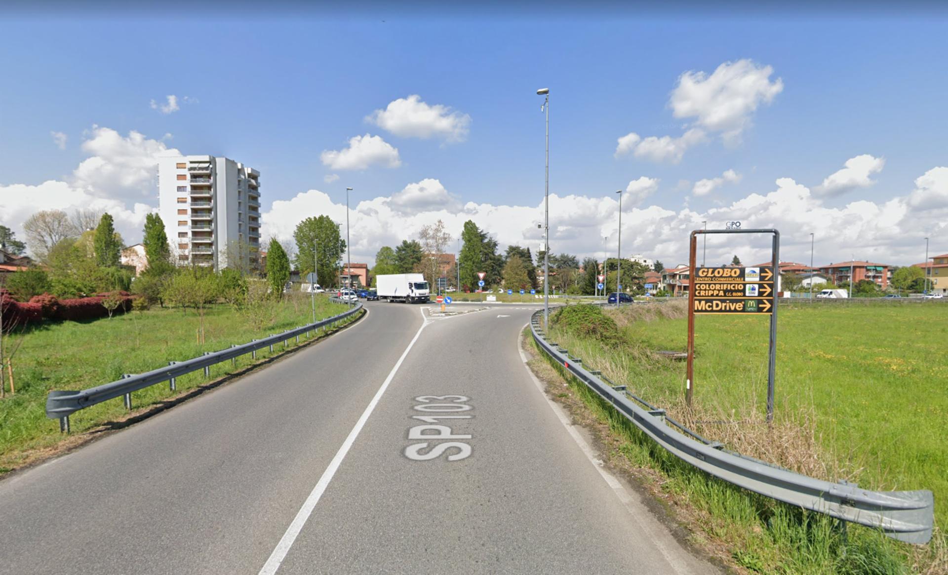 Impianto a S.P. 103 Dir Km. 5+225/dx  Inzago