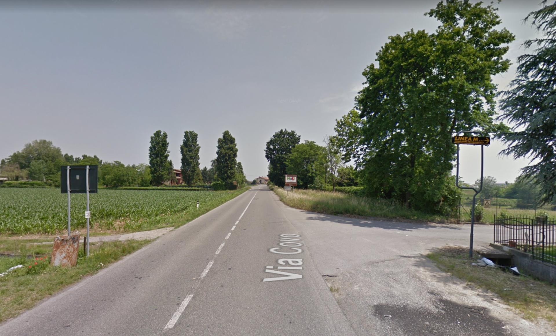 Impianto a S.P. 102 Km. 5+380/dx  Covo