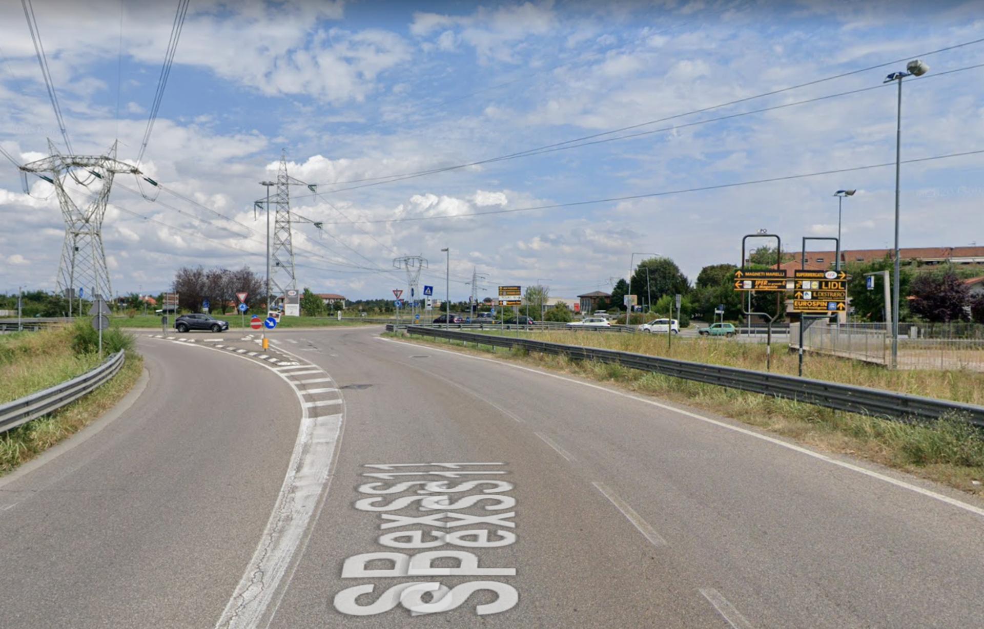 Impianto a S.P. ex S.S. 11 Km. 118+130/dx  Magenta