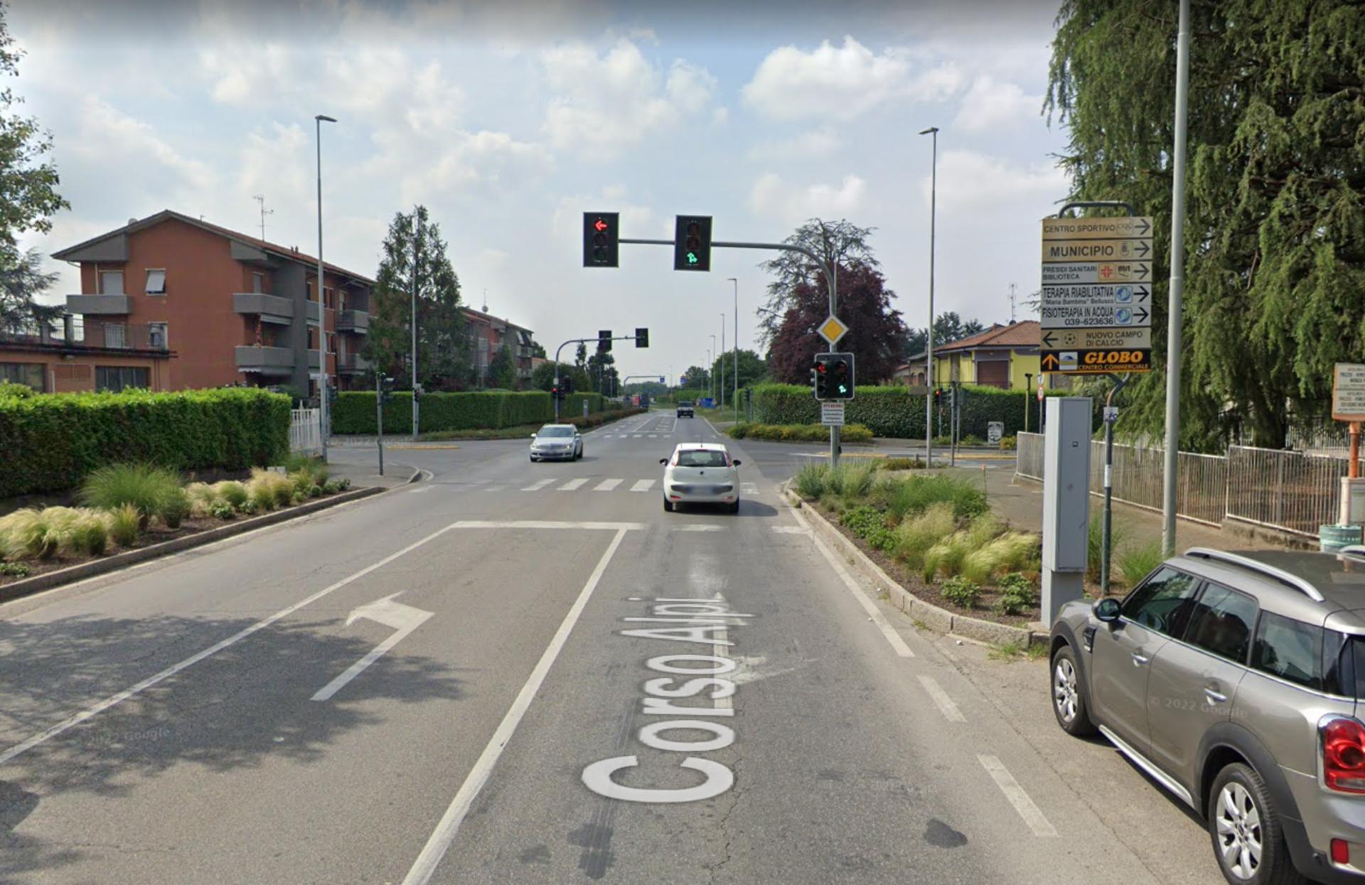 Impianto FRECCE / PREINSEGNE a Bellusco, in zona Scuola Secondaria di Primo Grado Falcone e Borsellino