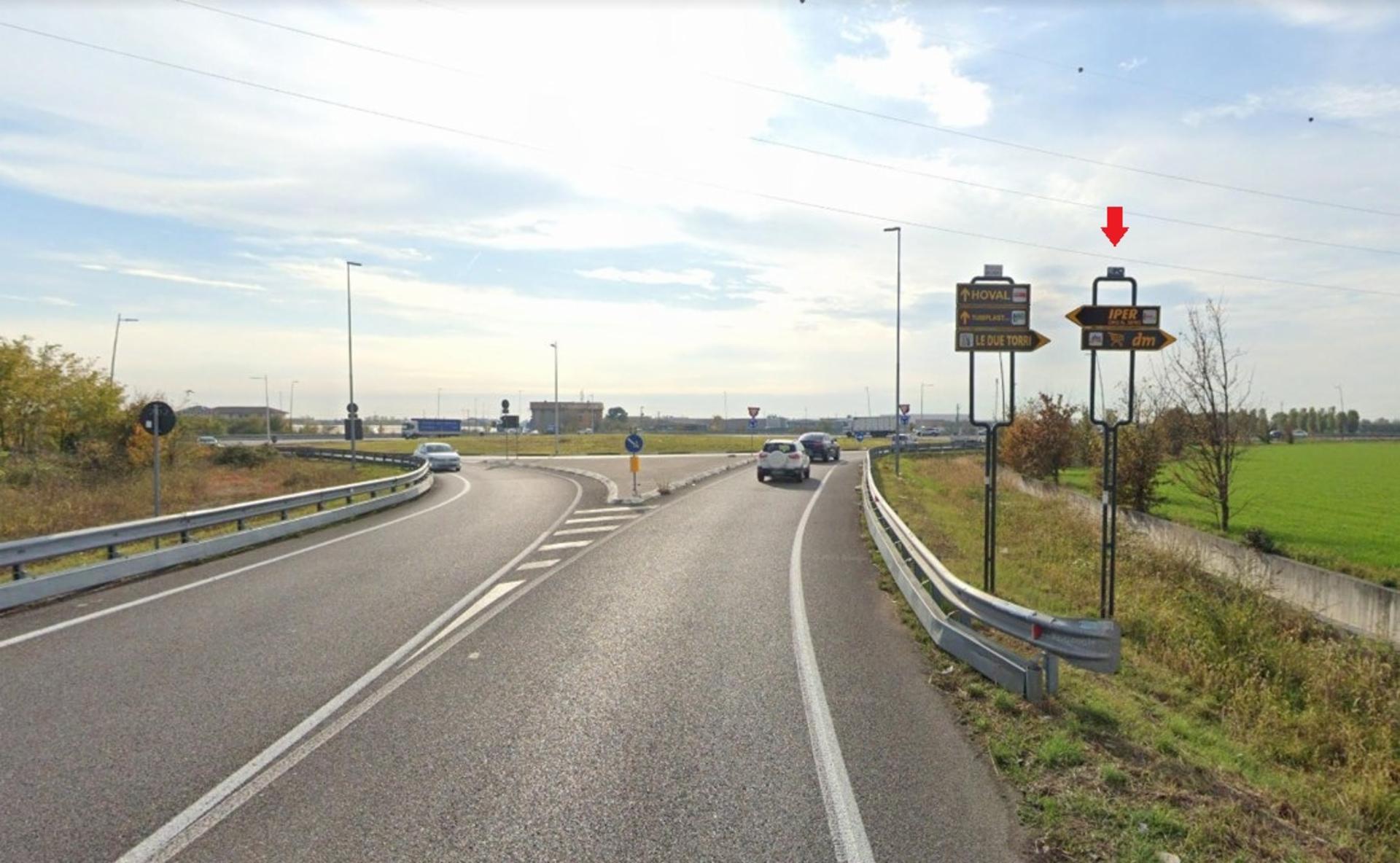 Impianto a EX S.S. 591 Km. 8+223/dx  Zanica