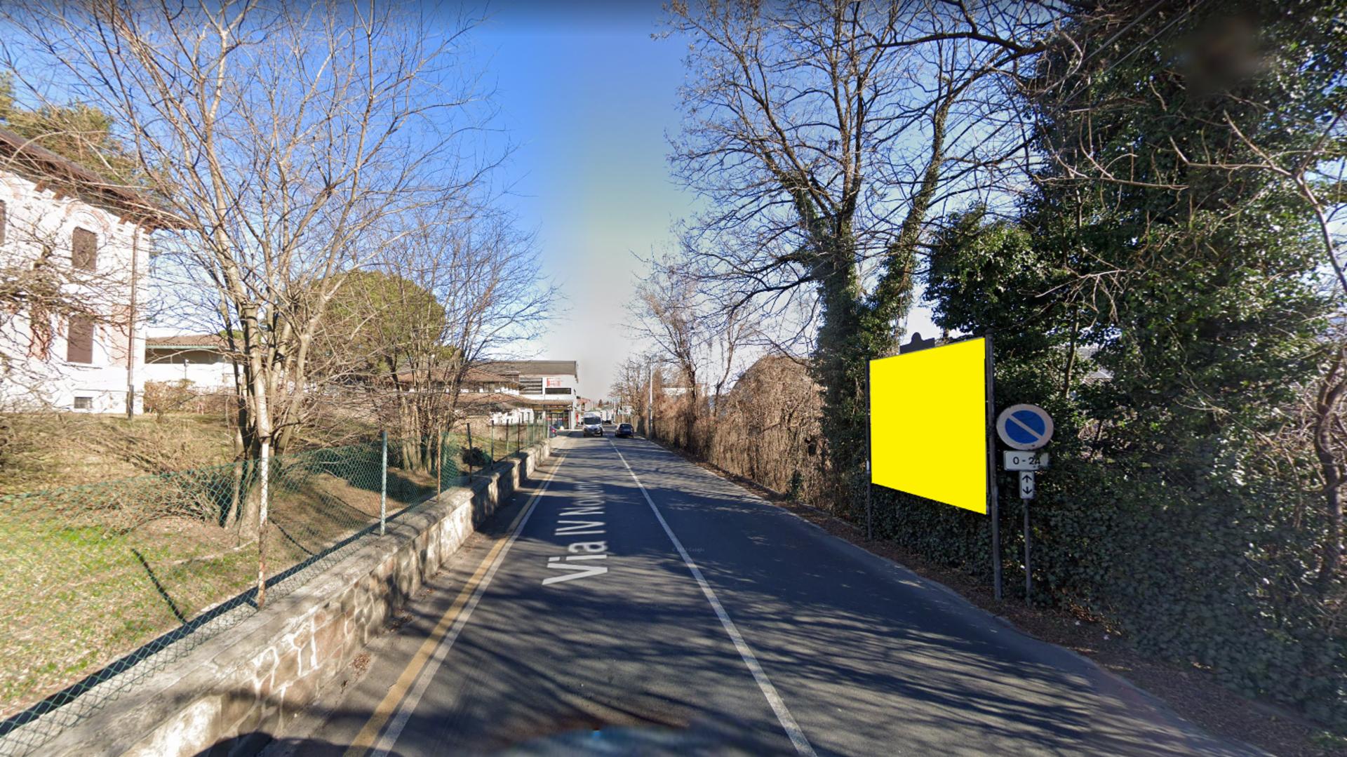 Impianto CARTELLONISTICA a Cavaria con Premezzo, in zona Comoli Ferrari