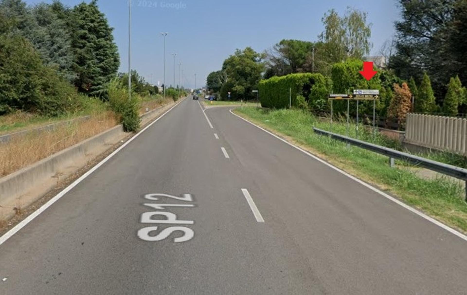 Impianto a S.P. 12 Km. 6+630/dx  Villa Cortese
