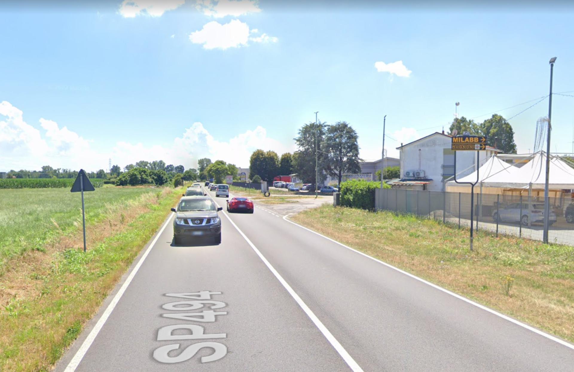 Impianto a S.P. 494 Km. 19+120/dx  Abbiategrasso