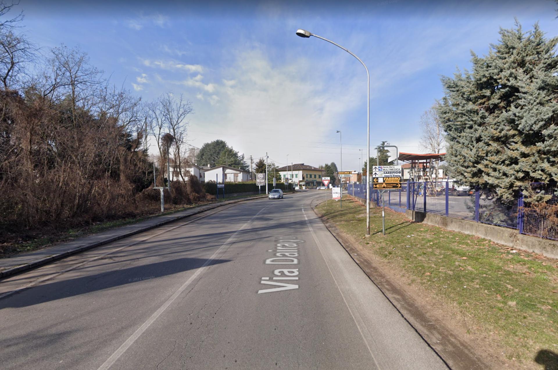Impianto a VIA Dairago 35 mt prima Viale Toscana  Busto Arsizio