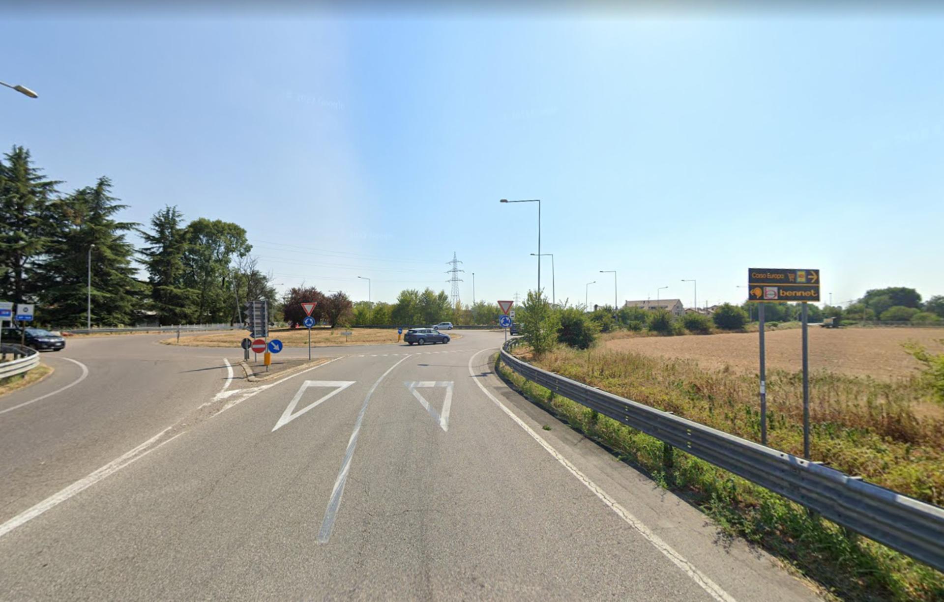 Impianto a S.P. 125 Km. 0+020/sx angolo S.P. 11  Magenta