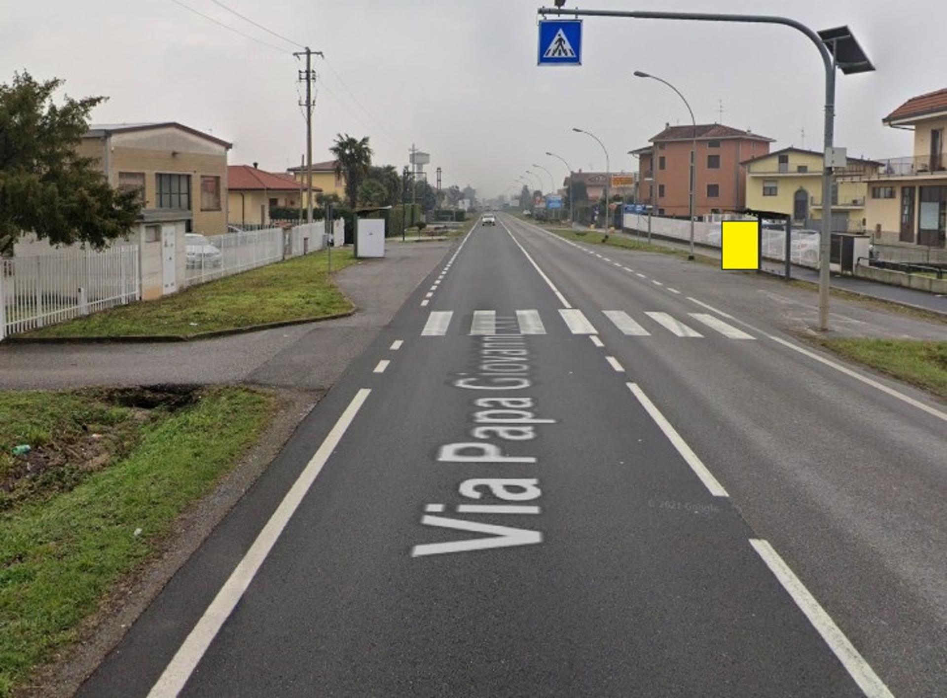 Impianto PENSILINA a Capriate San Gervasio, in zona Nonno Farina