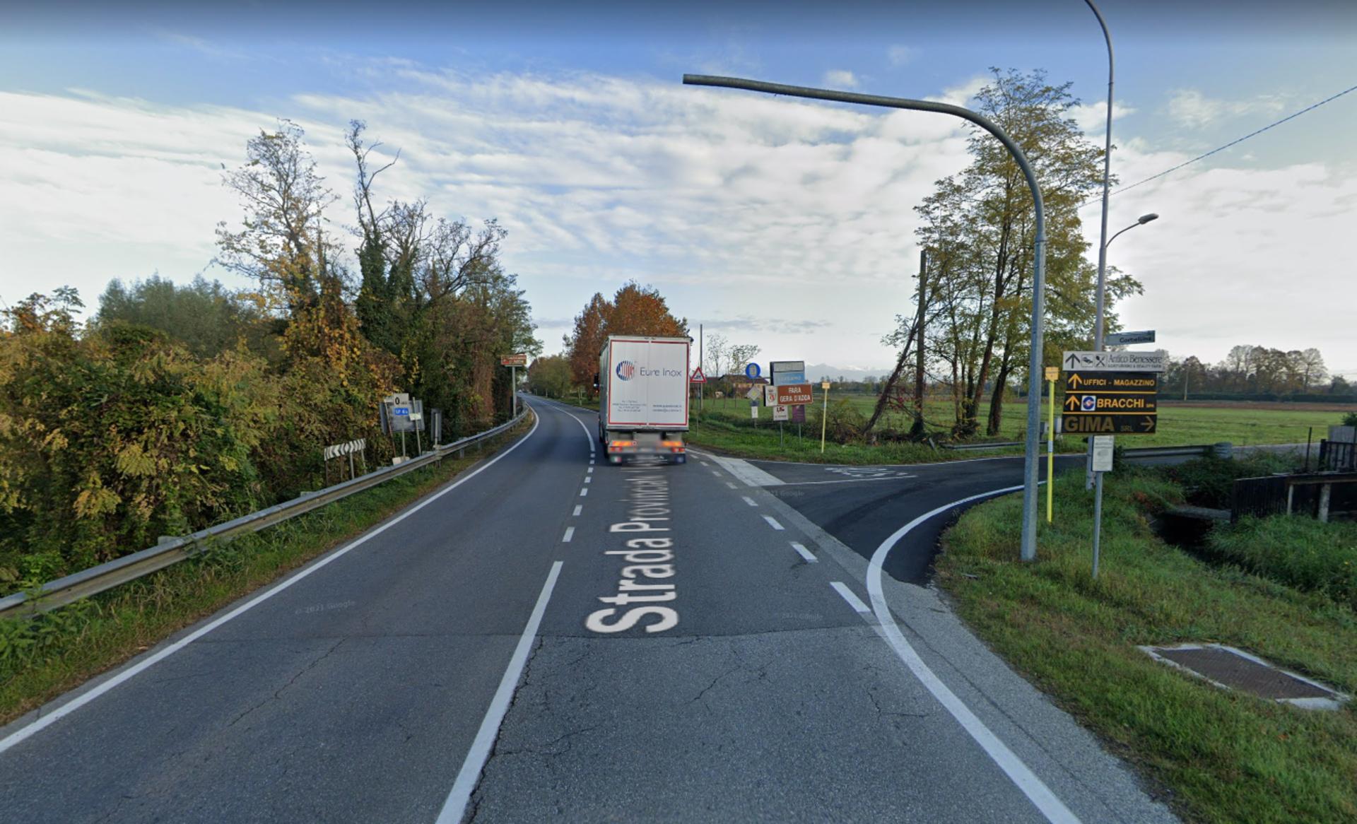Impianto FRECCE / PREINSEGNE a Fara Gera d'Adda, in zona Via Treviglio - Viale Bergamo (Cascina Taranta)