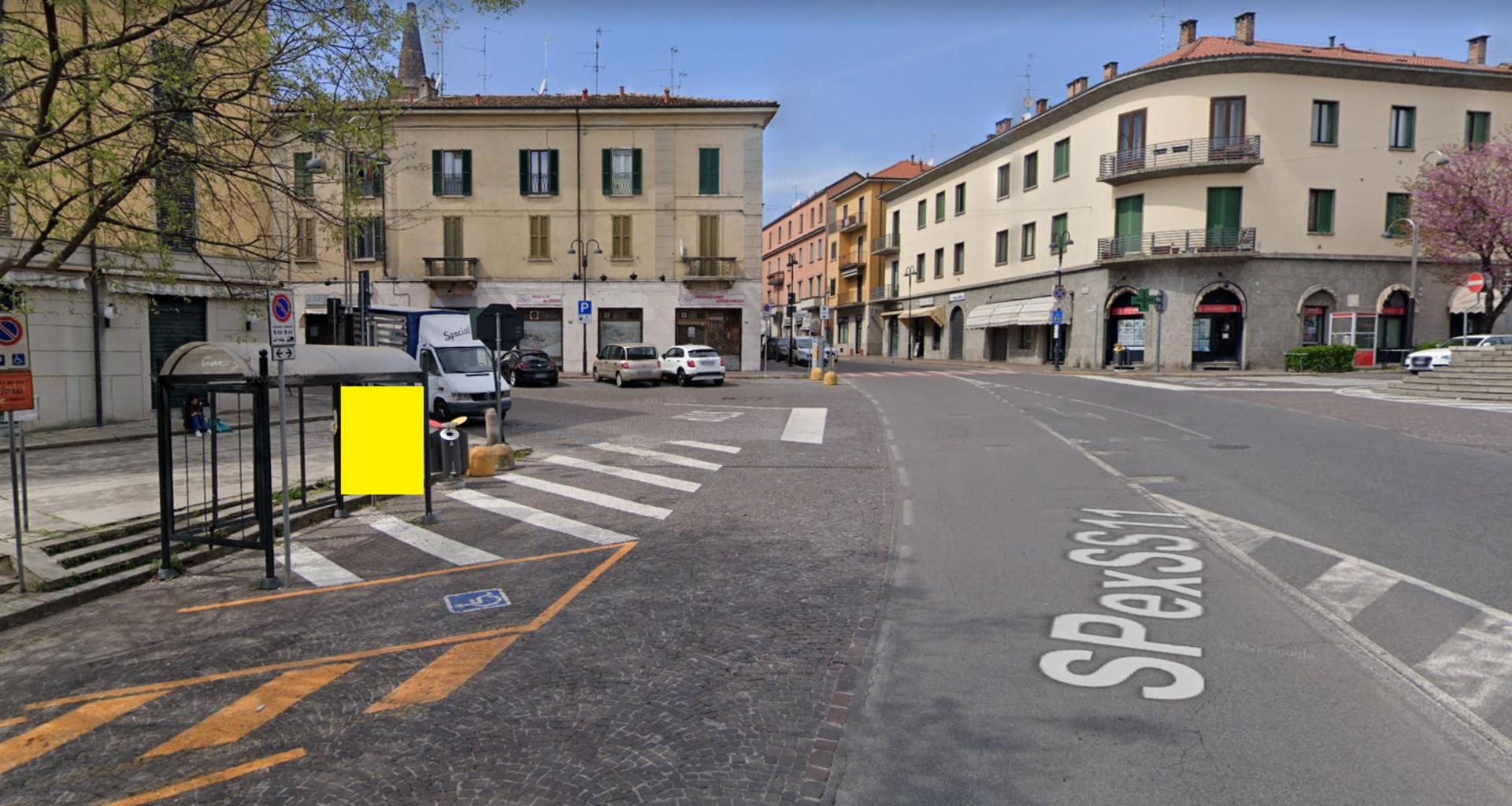 Impianto PENSILINA a Cassano d'Adda, in zona Gelateria Icedream