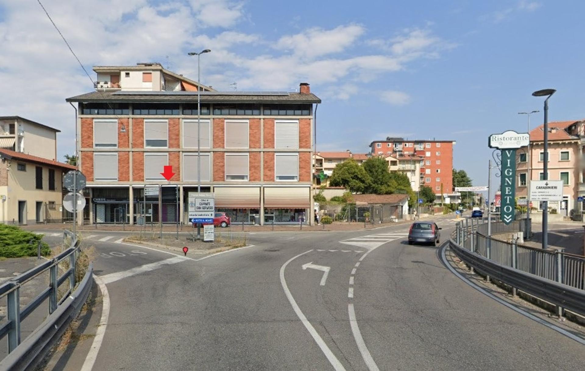 Impianto FRECCE / PREINSEGNE a Capriate San Gervasio, in zona Gelateria La Gabbia