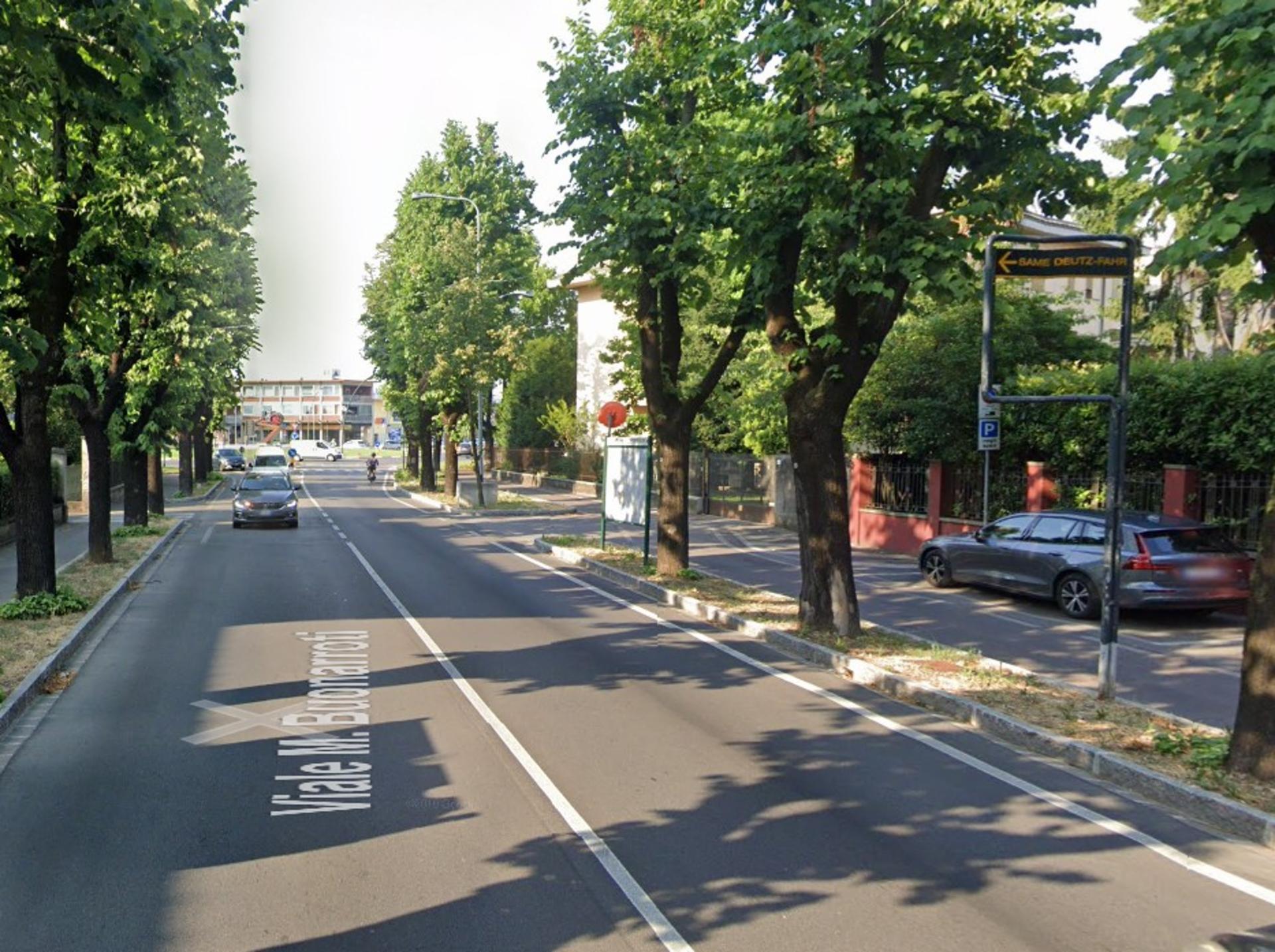 Impianto a VIALE Buonarroti prima di Largo Vittorio Emanuele  Treviglio